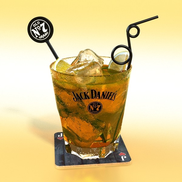 whiskey glass 3d model 3ds max fbx obj 135899