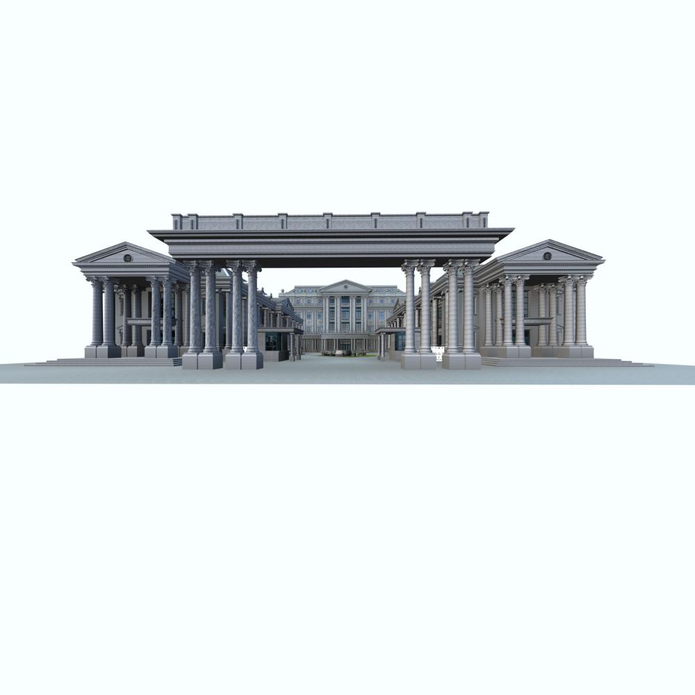 architecture 020 3d model 3ds max 141638