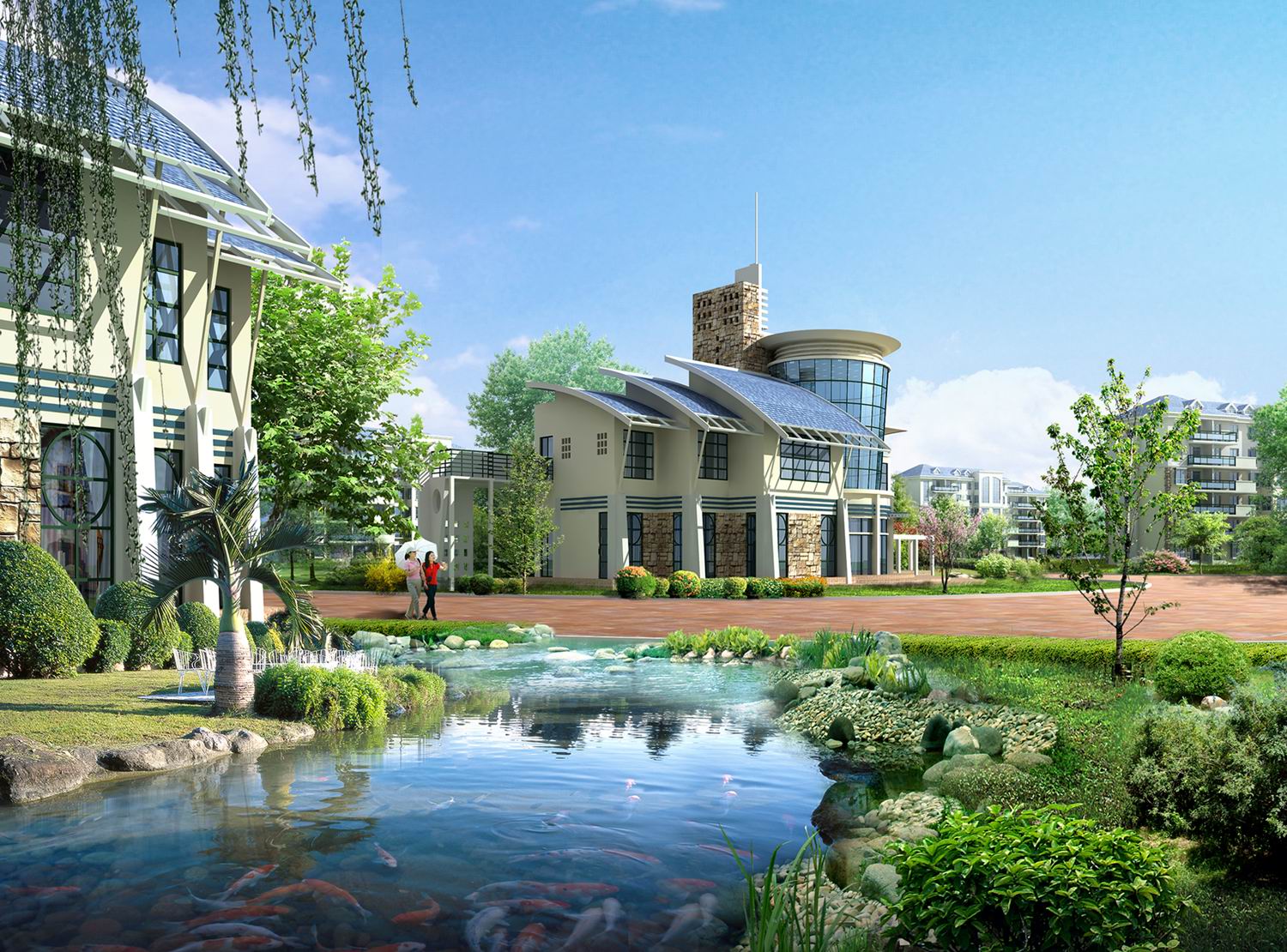 architecture 076 3d model max psd 142261