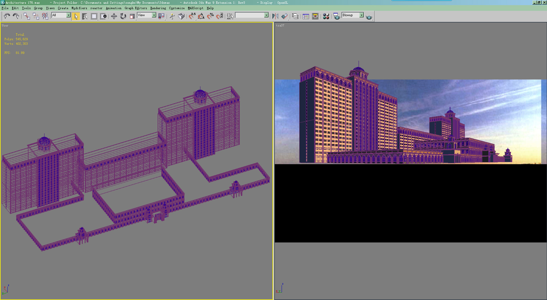 architecture 176 3d model 3ds max 142807