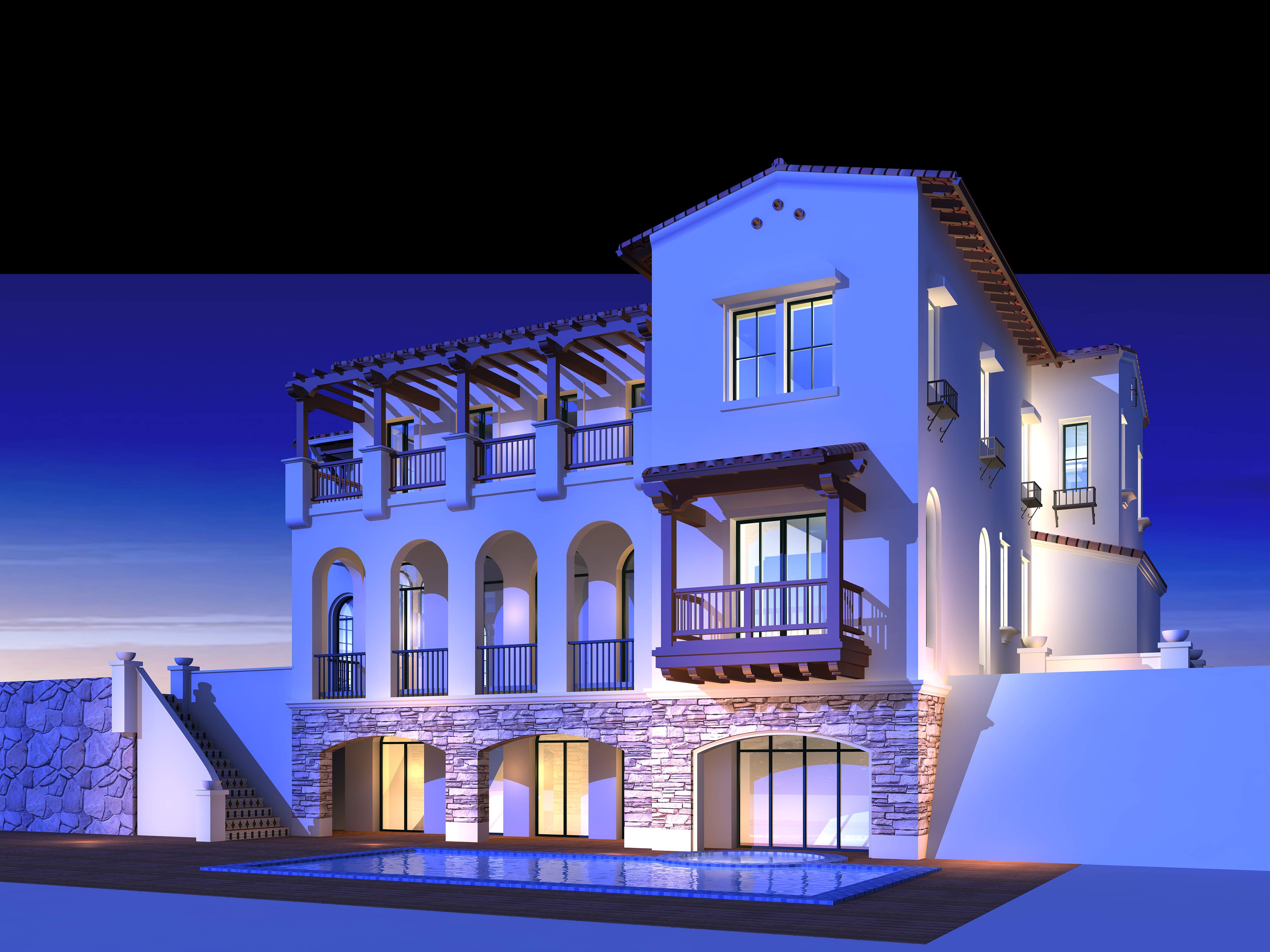 architecture 184 3d model 3ds max 142882