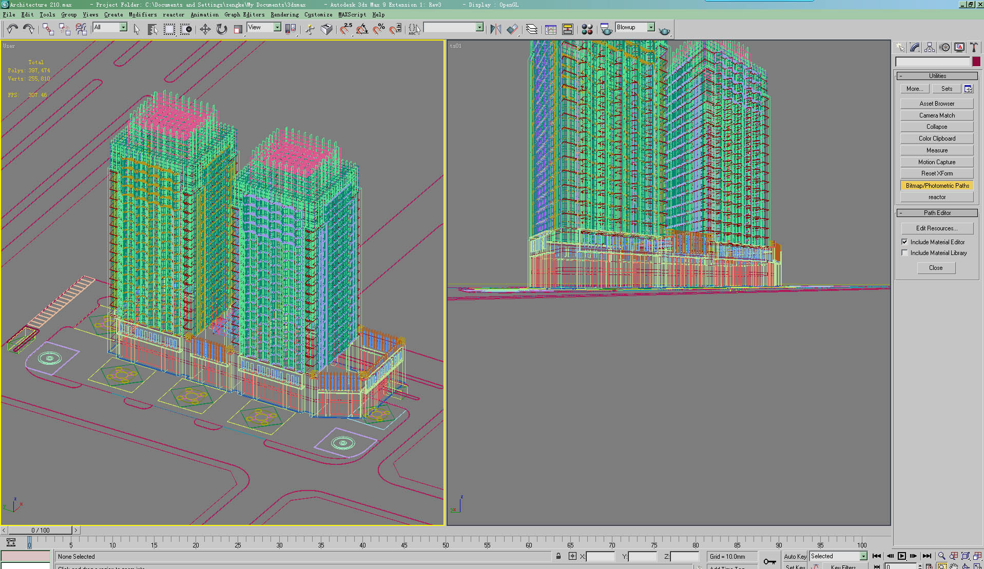 architecture 210 3d model 3ds max 143030