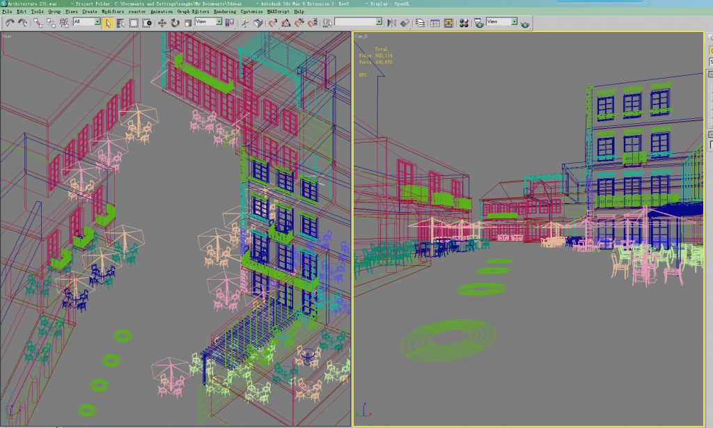 Architecture 231 3D Model - FlatPyramid
