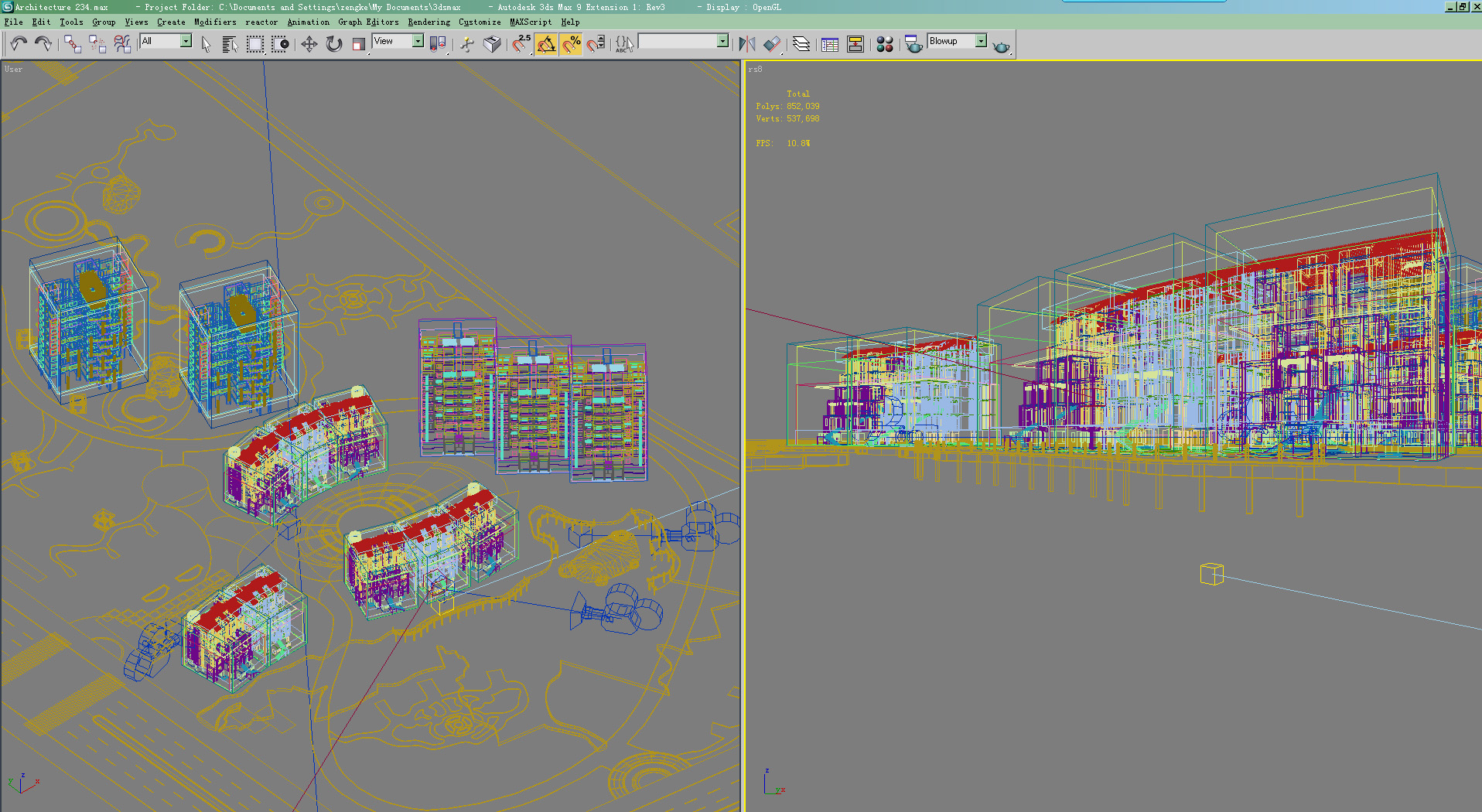 architecture 234 3d model 3ds max 143100