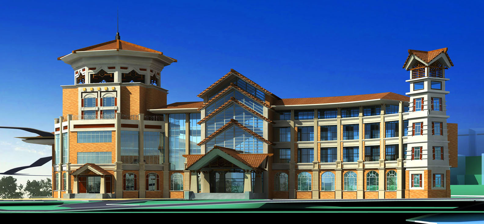architecture 248 3d model 3ds max 143817