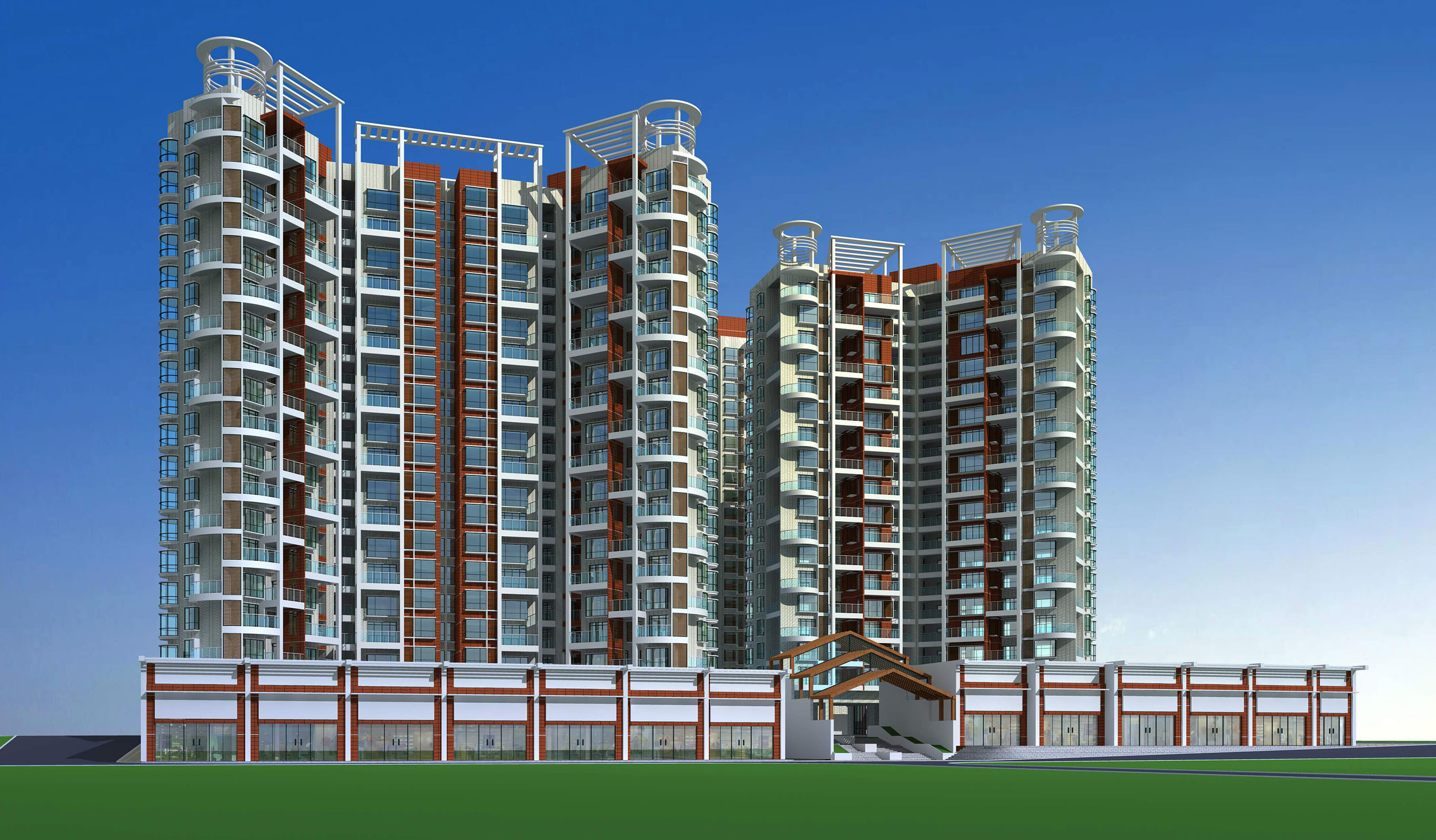 architecture 265 3d model 3ds max 143979
