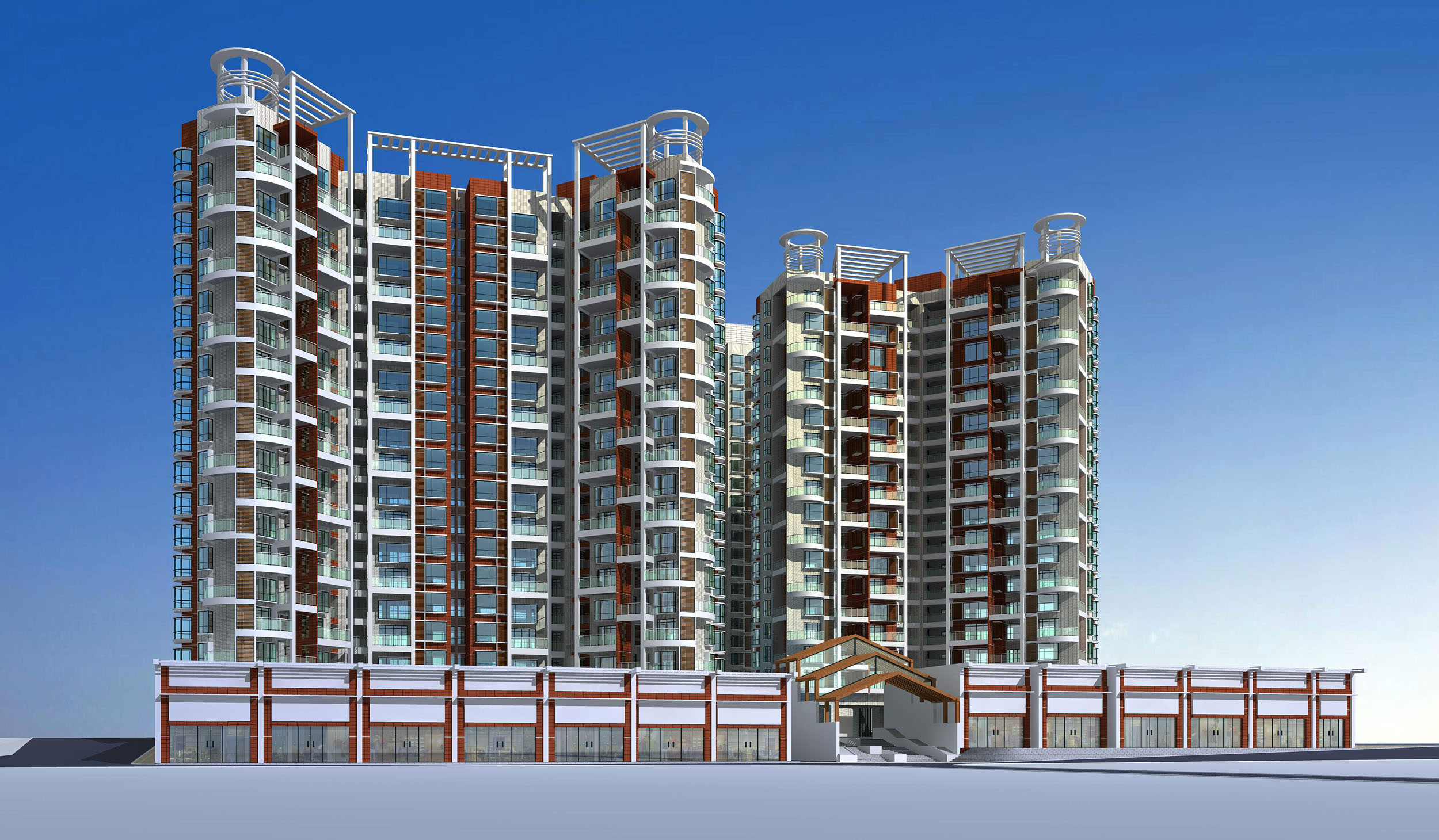 architecture 265 3d model 3ds max 143981