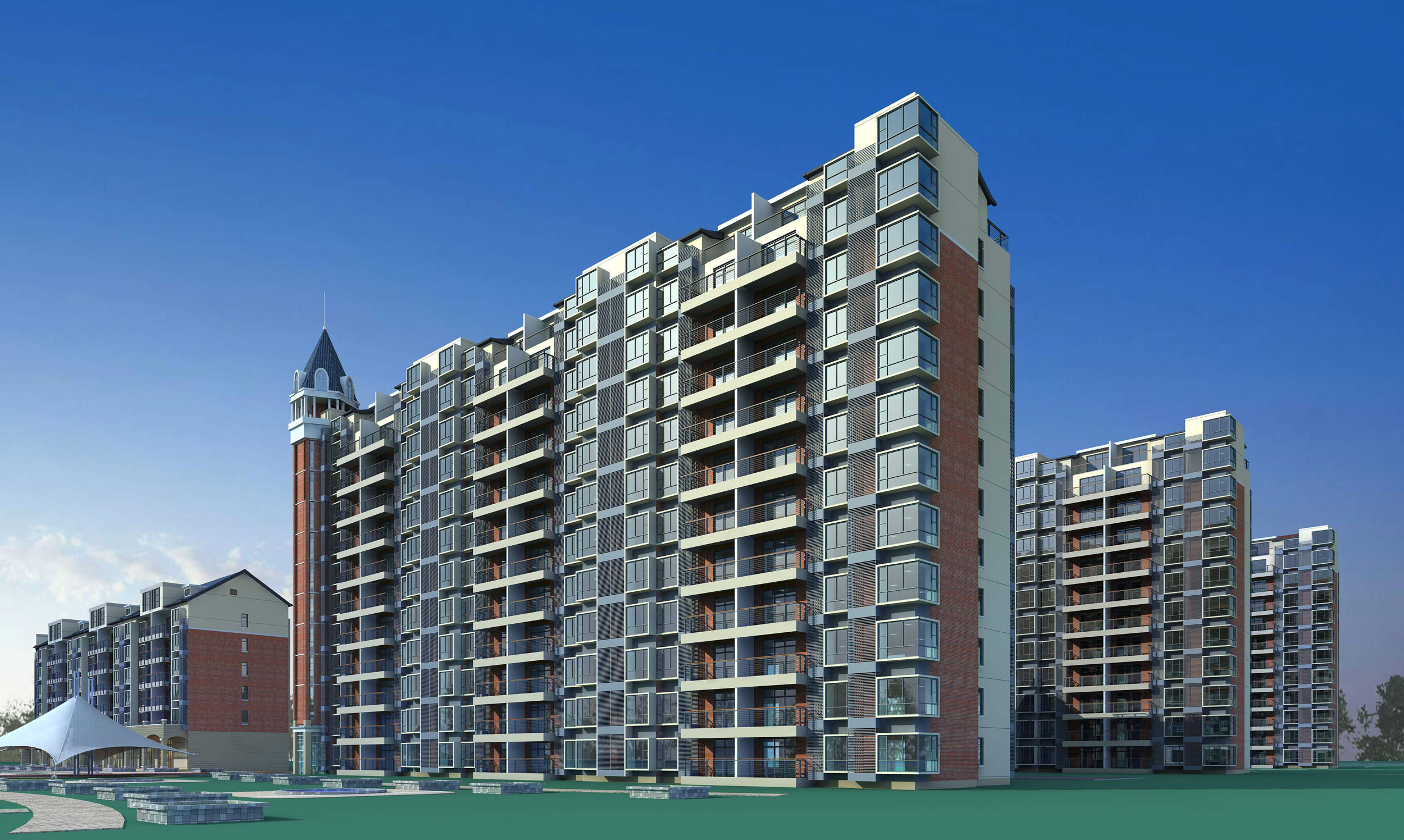 architecture 267 3d model 3ds max 143983