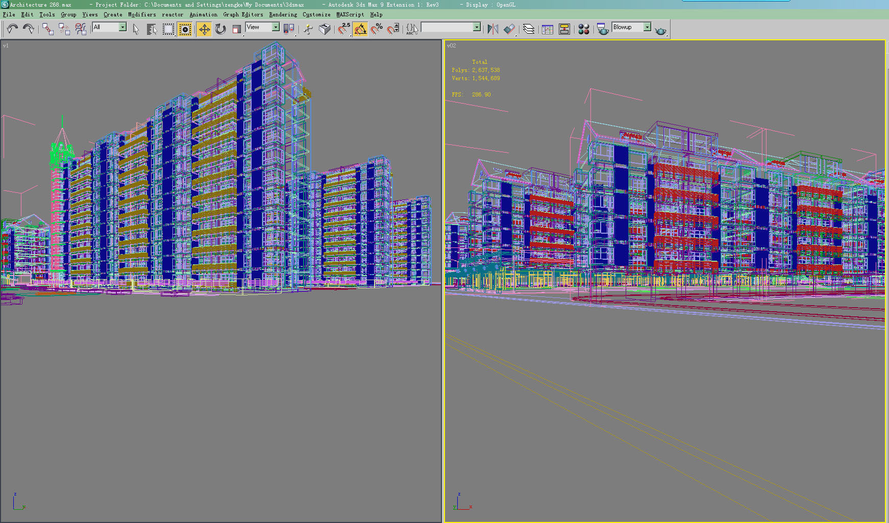 architecture 268 3d model 3ds max 143987