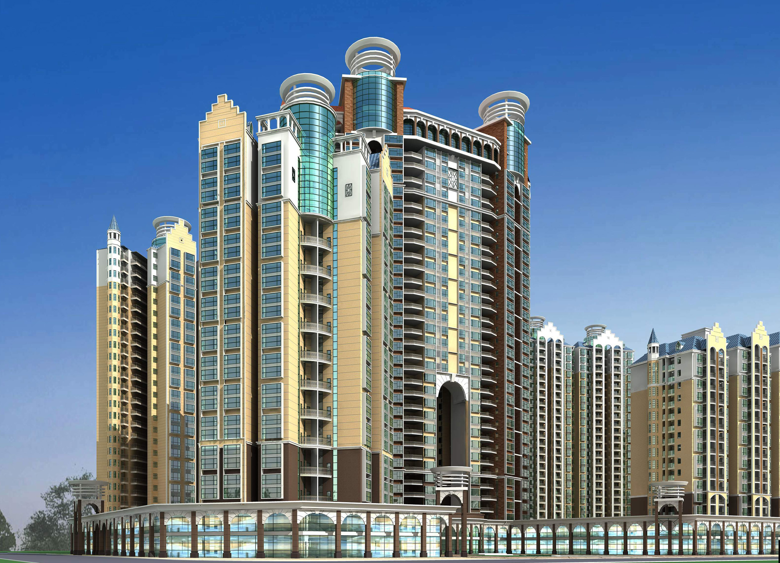 architecture 315 3d model 3ds max 144175