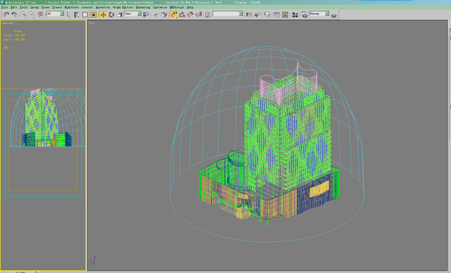 architecture 317 3d model max 144194