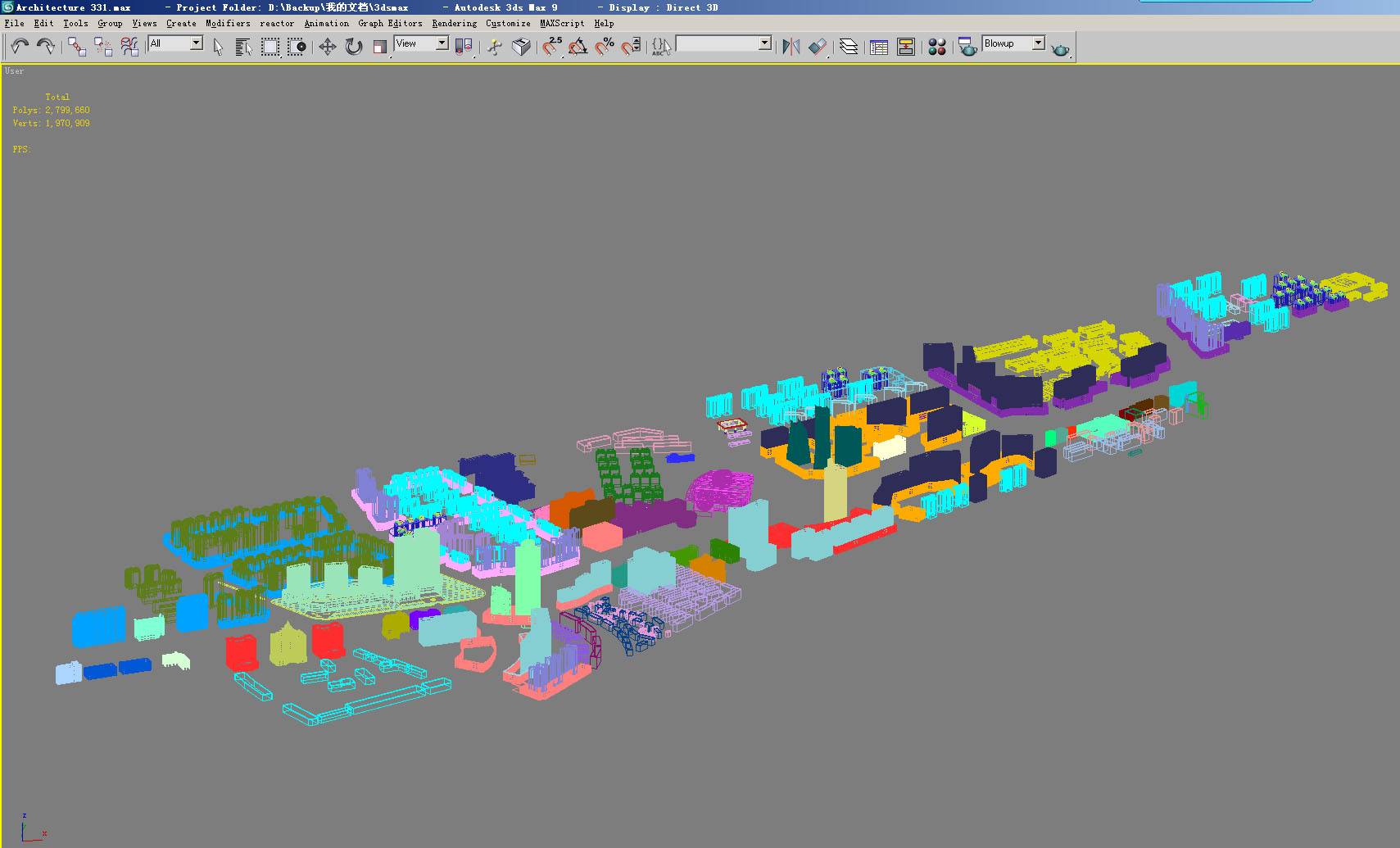 architecture 331 3d model max 144235