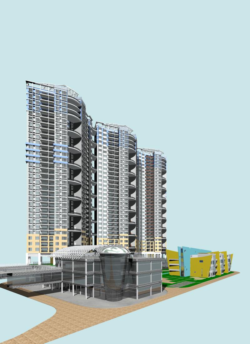architecture 332 3d model 3ds max 144238