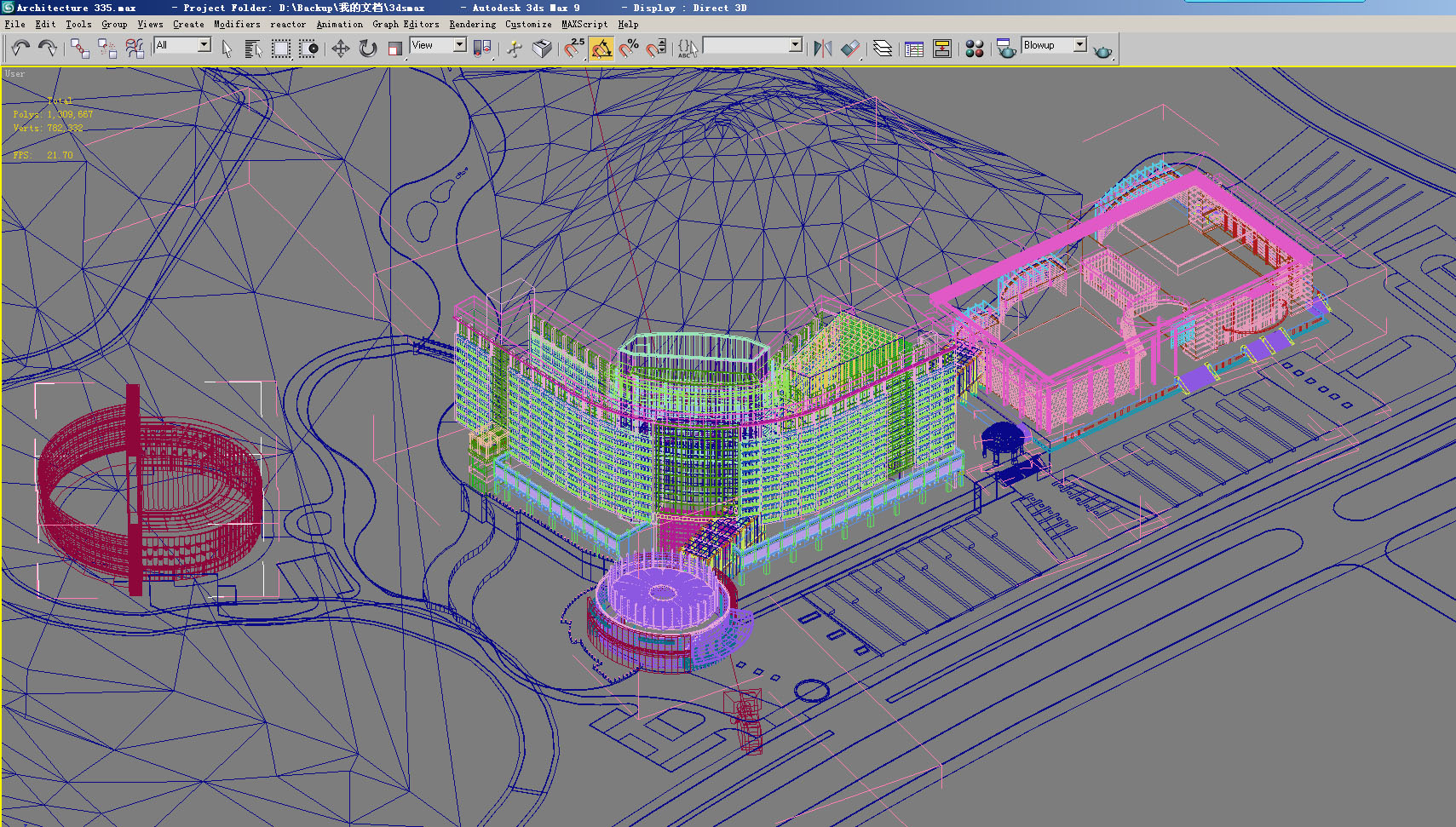 architecture 335 3d model 3ds max 144247