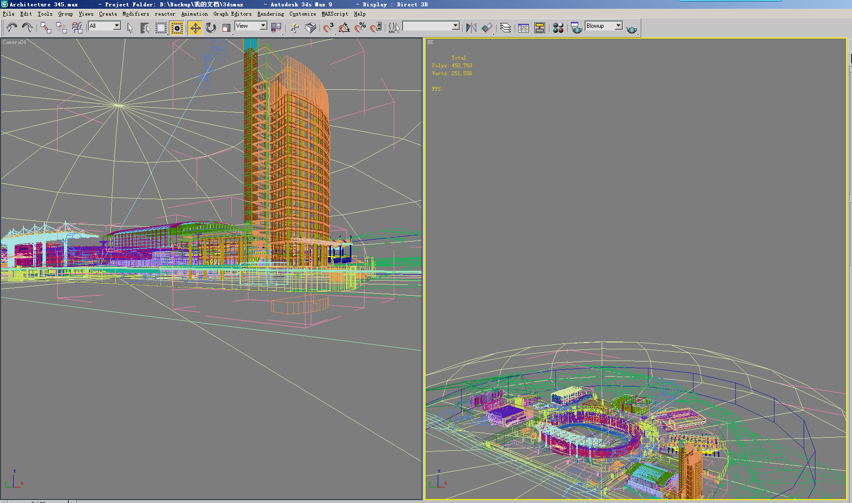 architecture 344 3d model 3ds max 144411