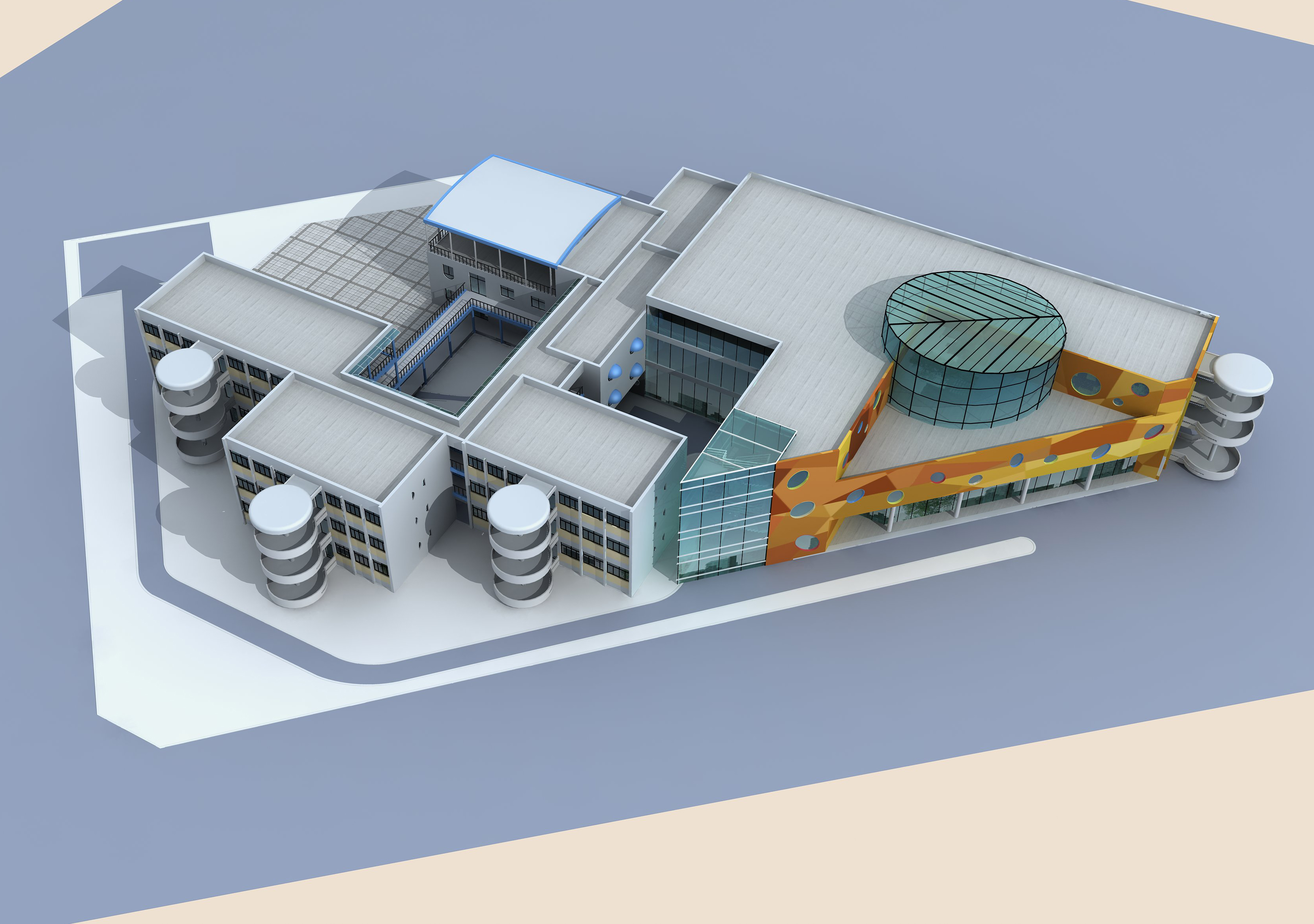 architecture 349 3d model max 144421