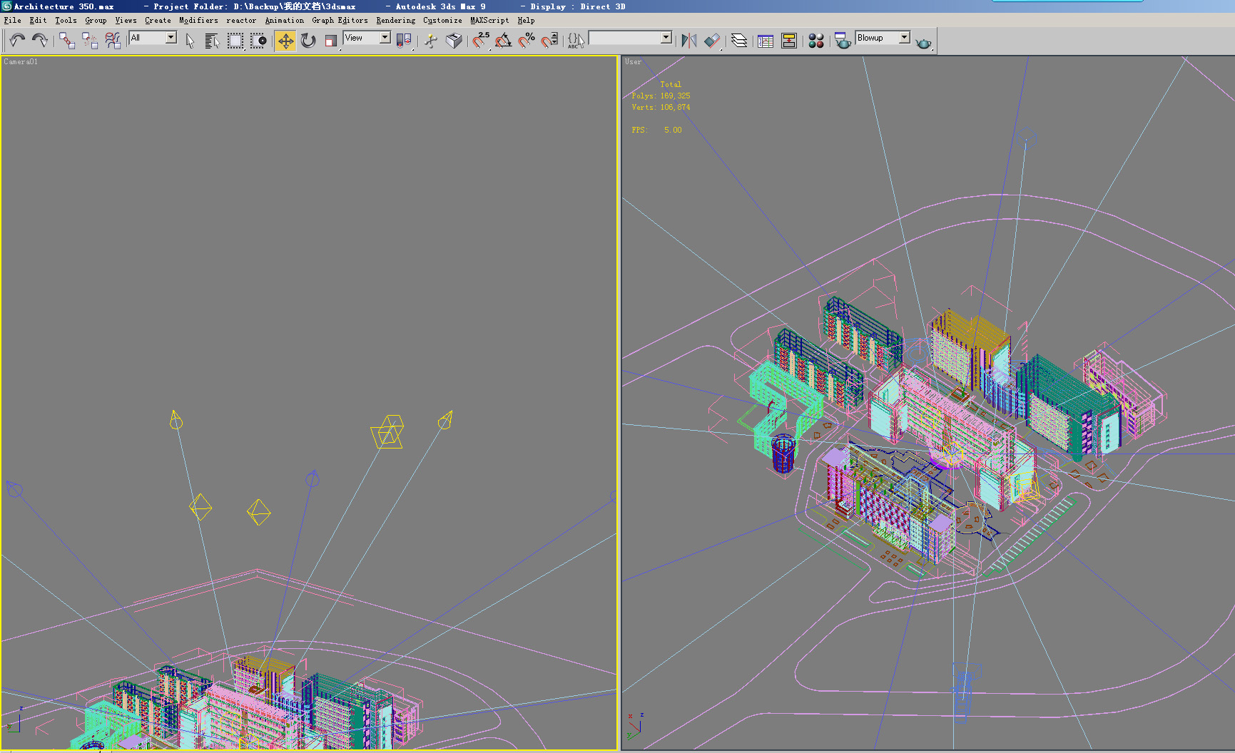architecture 350 3d model 3ds max 144424