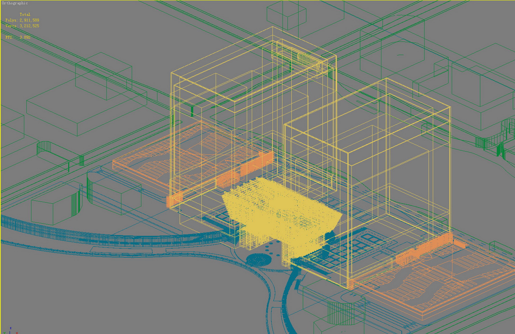 architecture 355 3d model max 144443