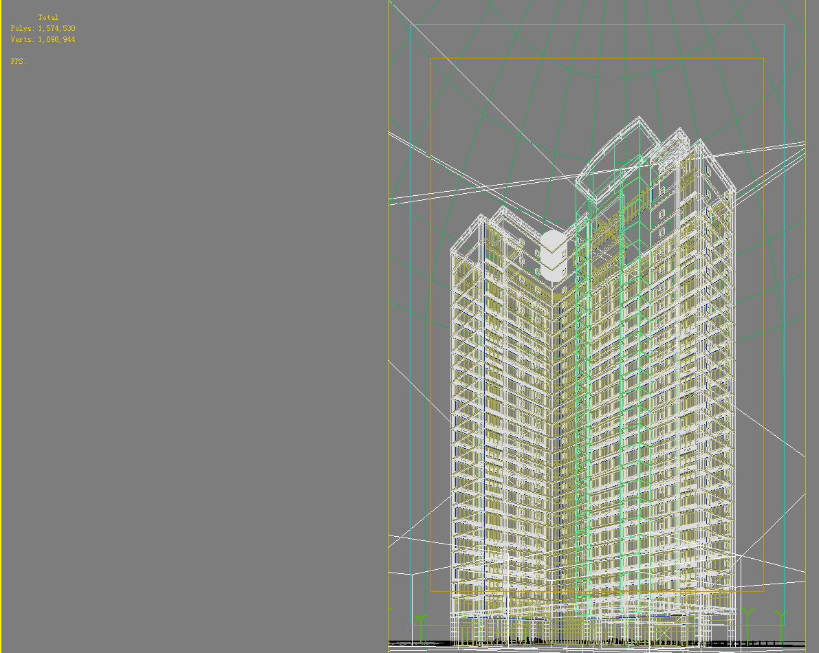 architecture 375 3d model 3ds max 144654