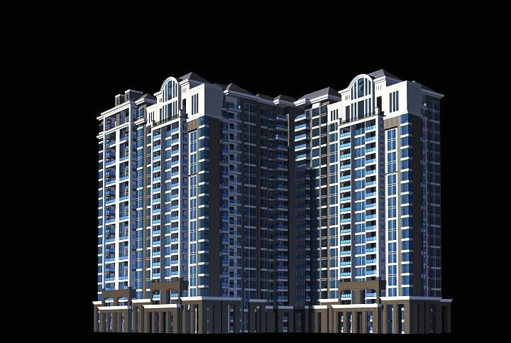 architecture 380 3d model 3ds max 144662