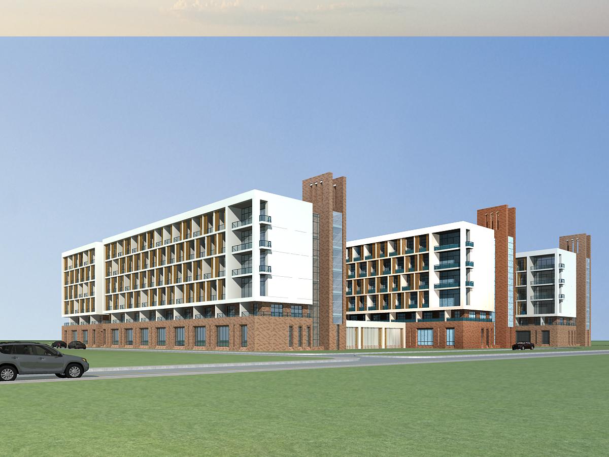 architecture 420 3d model max 144854