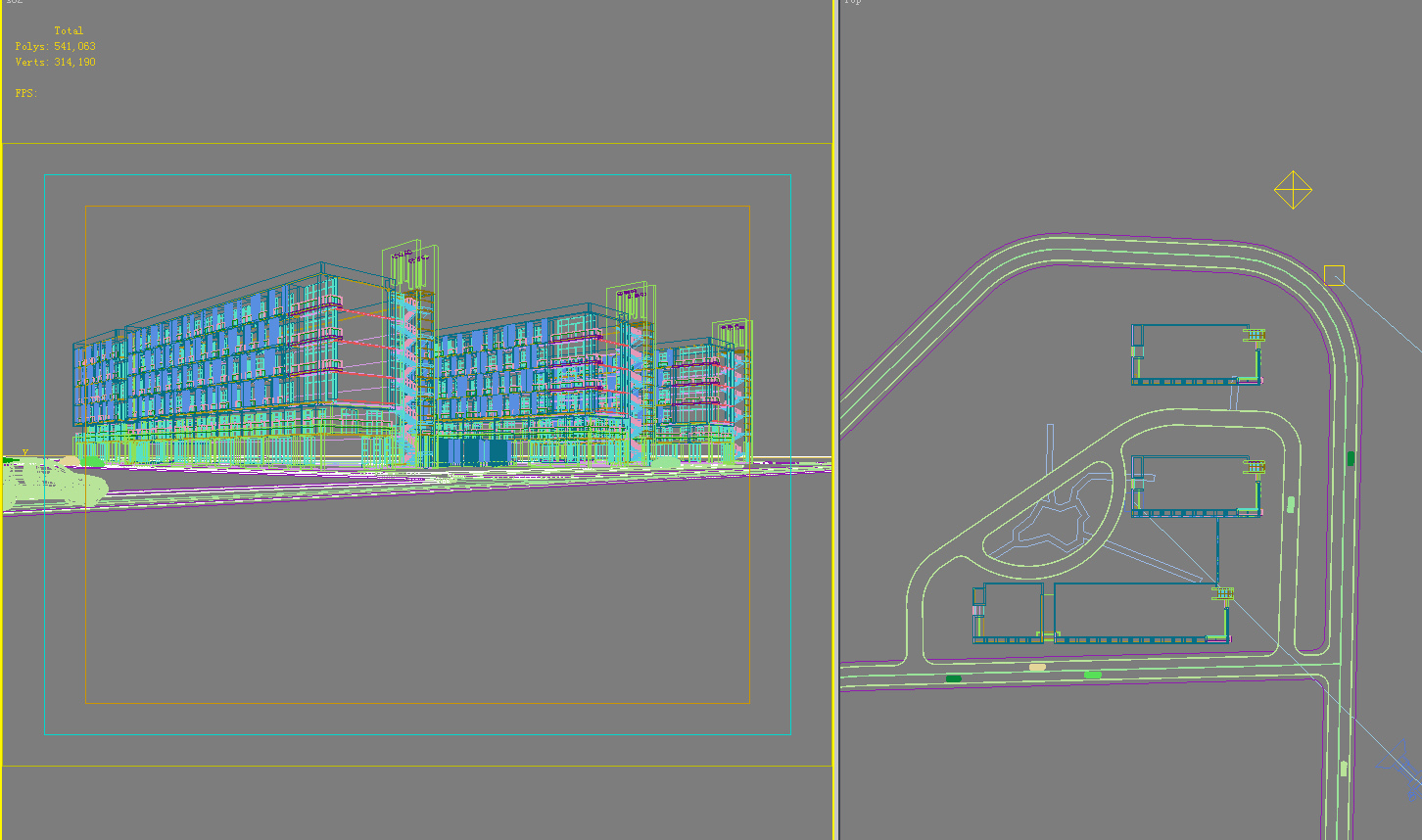 architecture 420 3d model max 144855