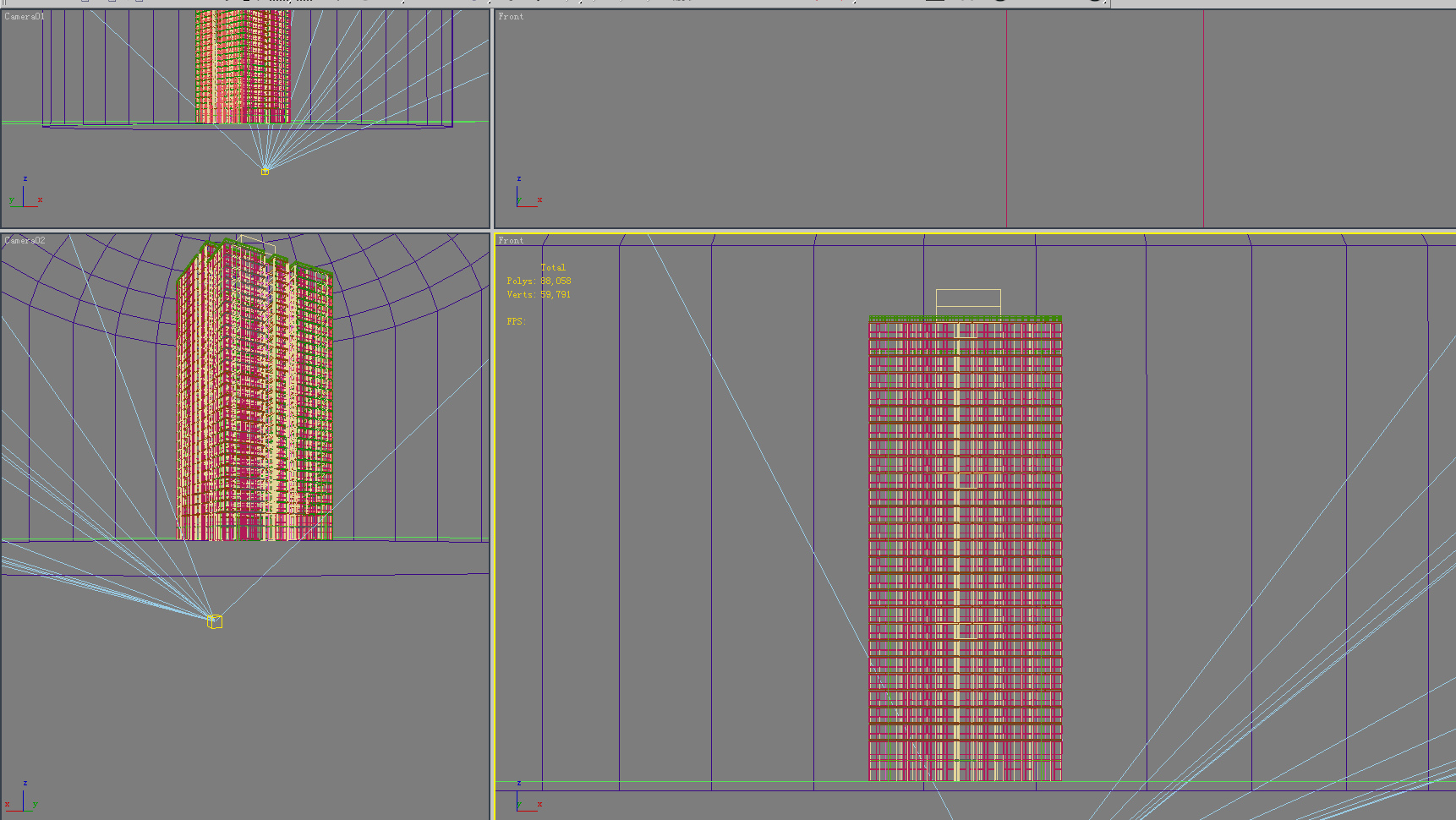architecture 445 3d model 3ds max 144988