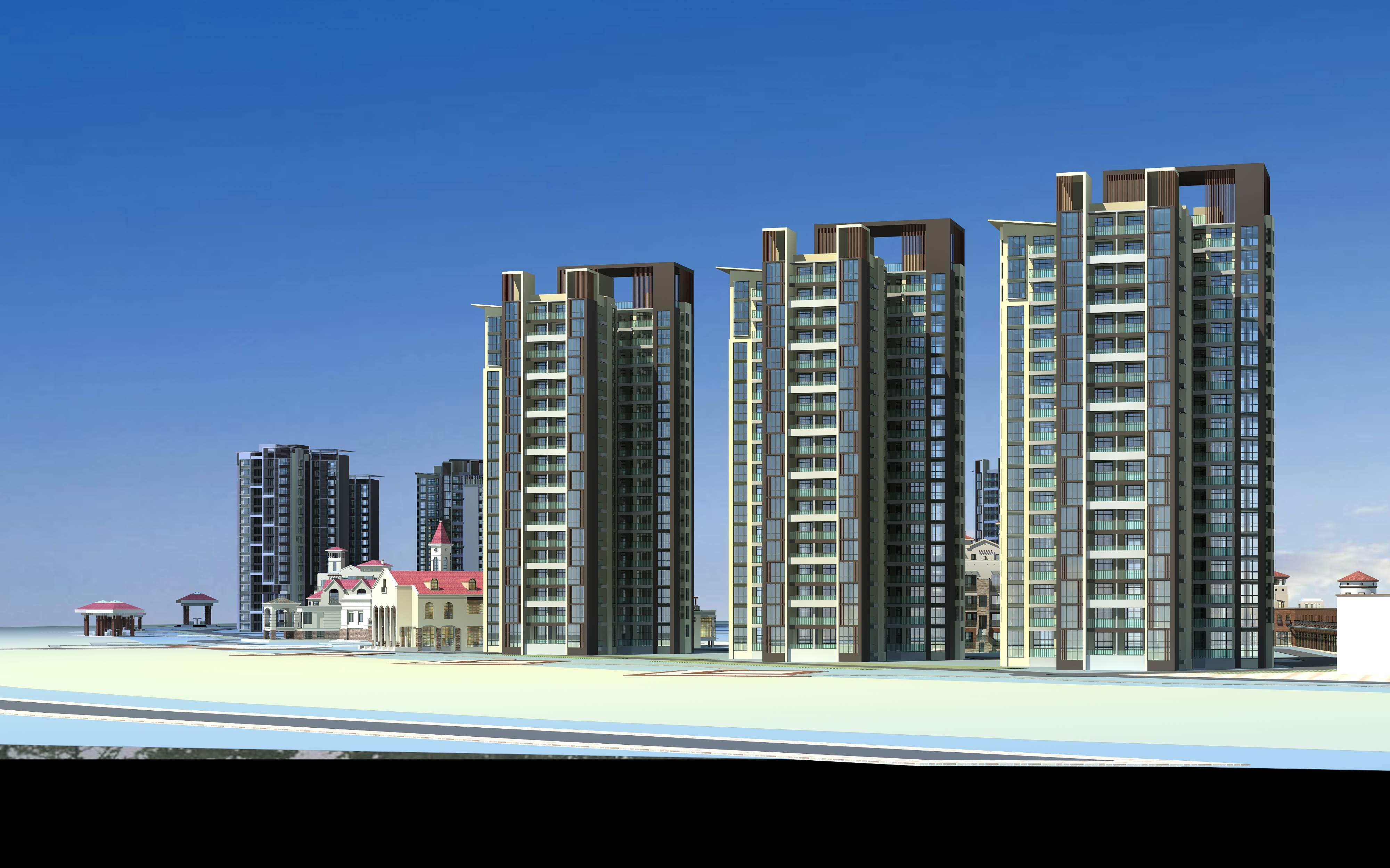 architecture 455 3d model 3ds max 145094