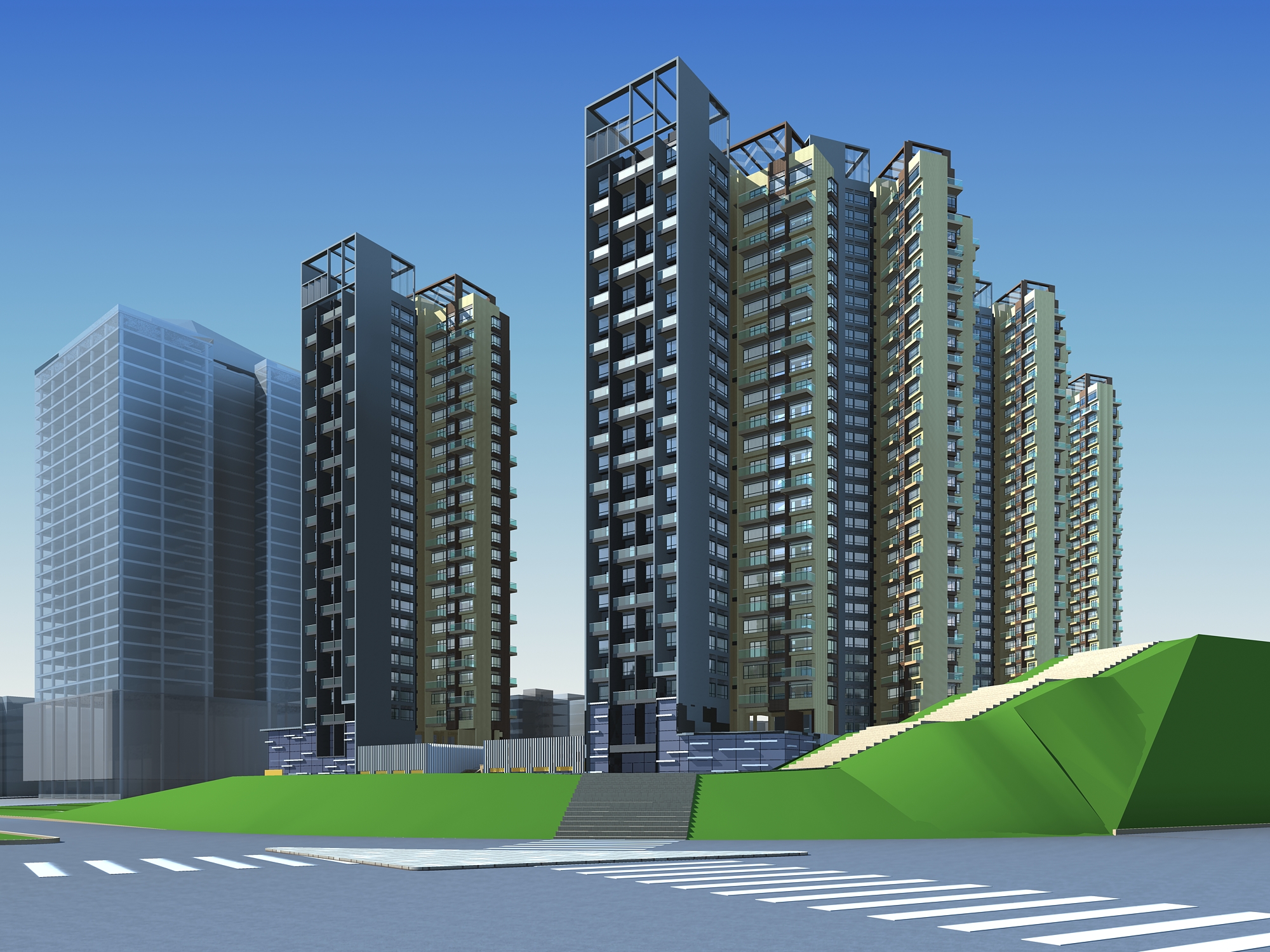 architecture 465 3d model 3ds max 145116