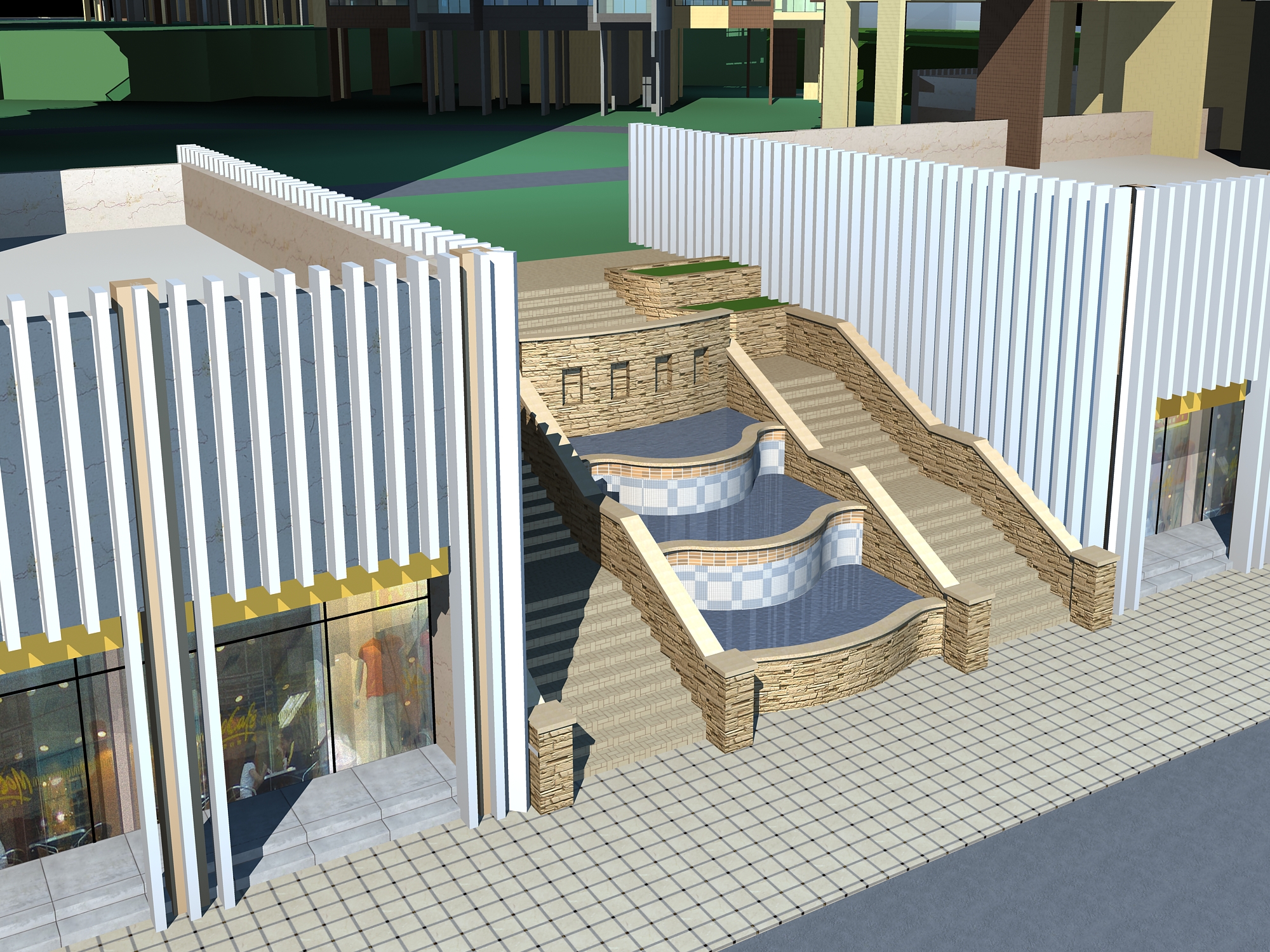architecture 465 3d model 3ds max 145117