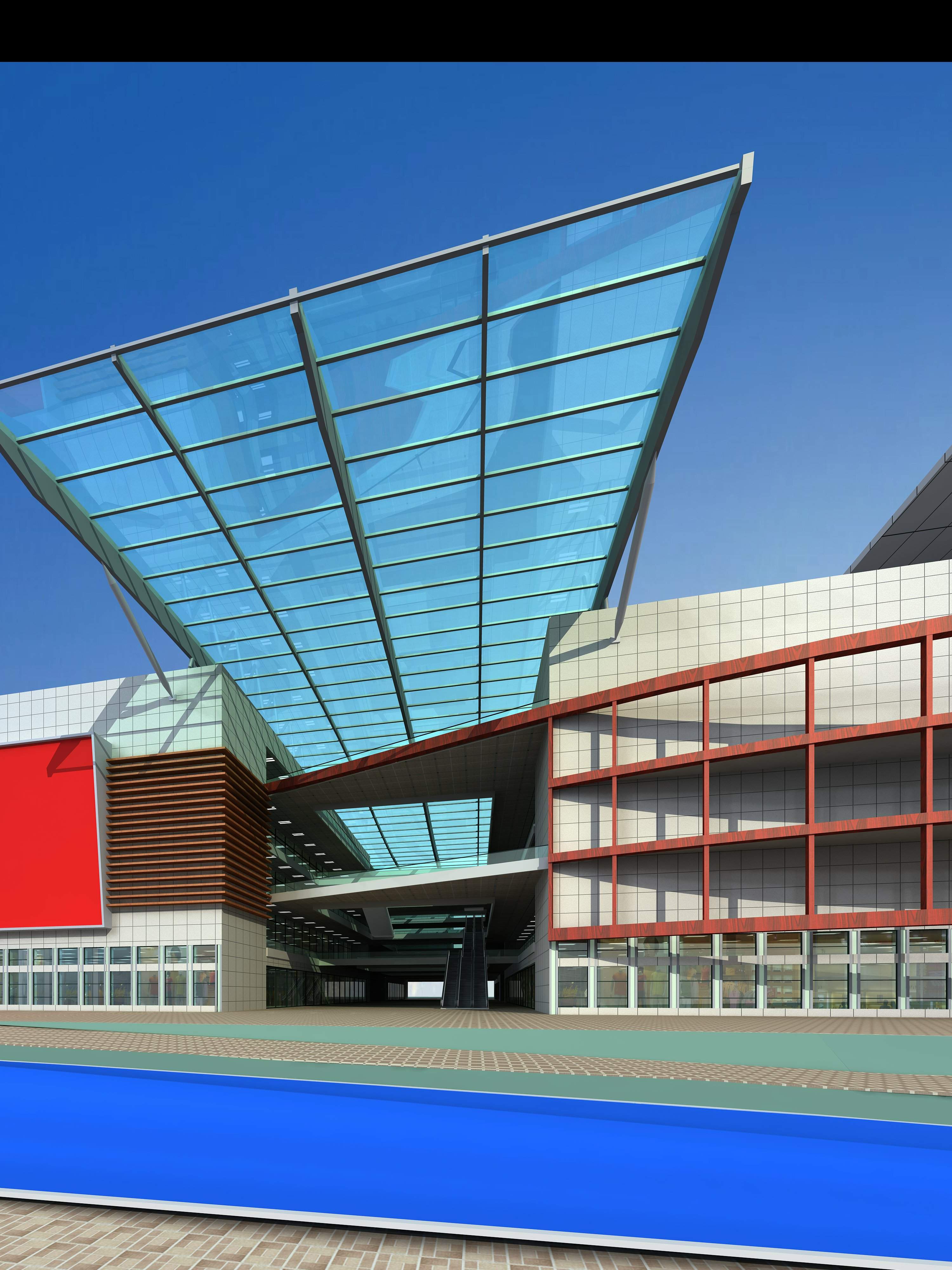 architecture 493 3d model 3ds max 145475