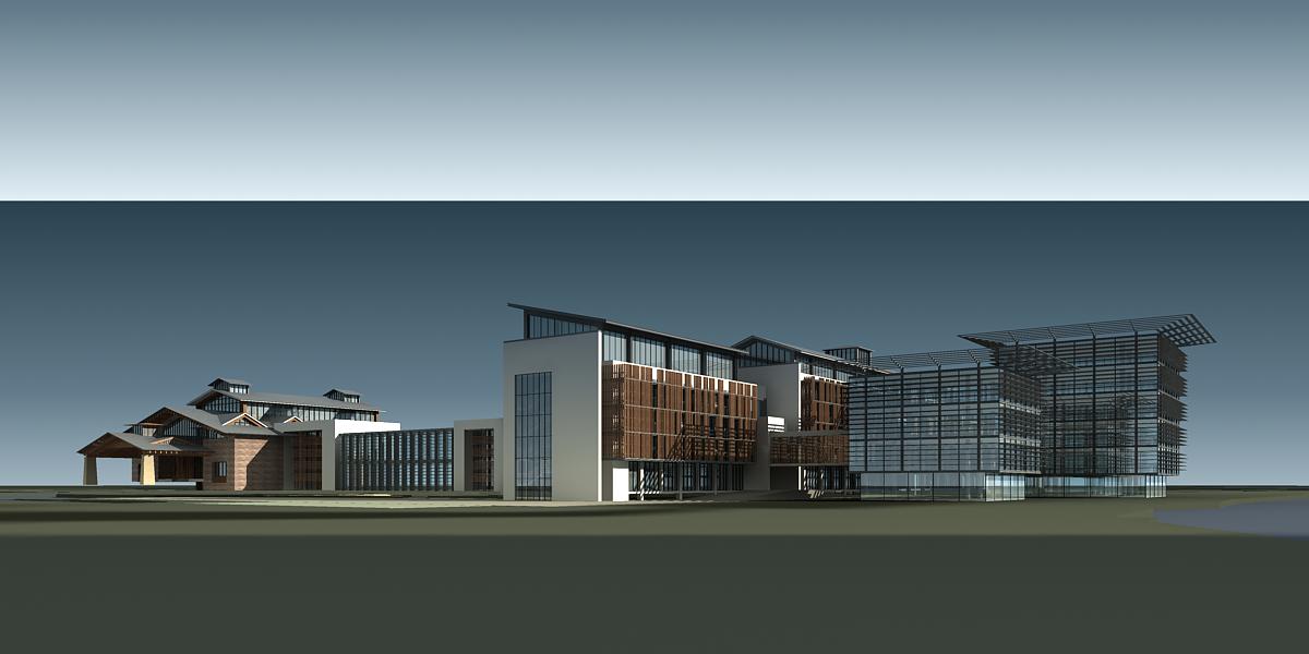 architecture 498 3d model 3ds 145582