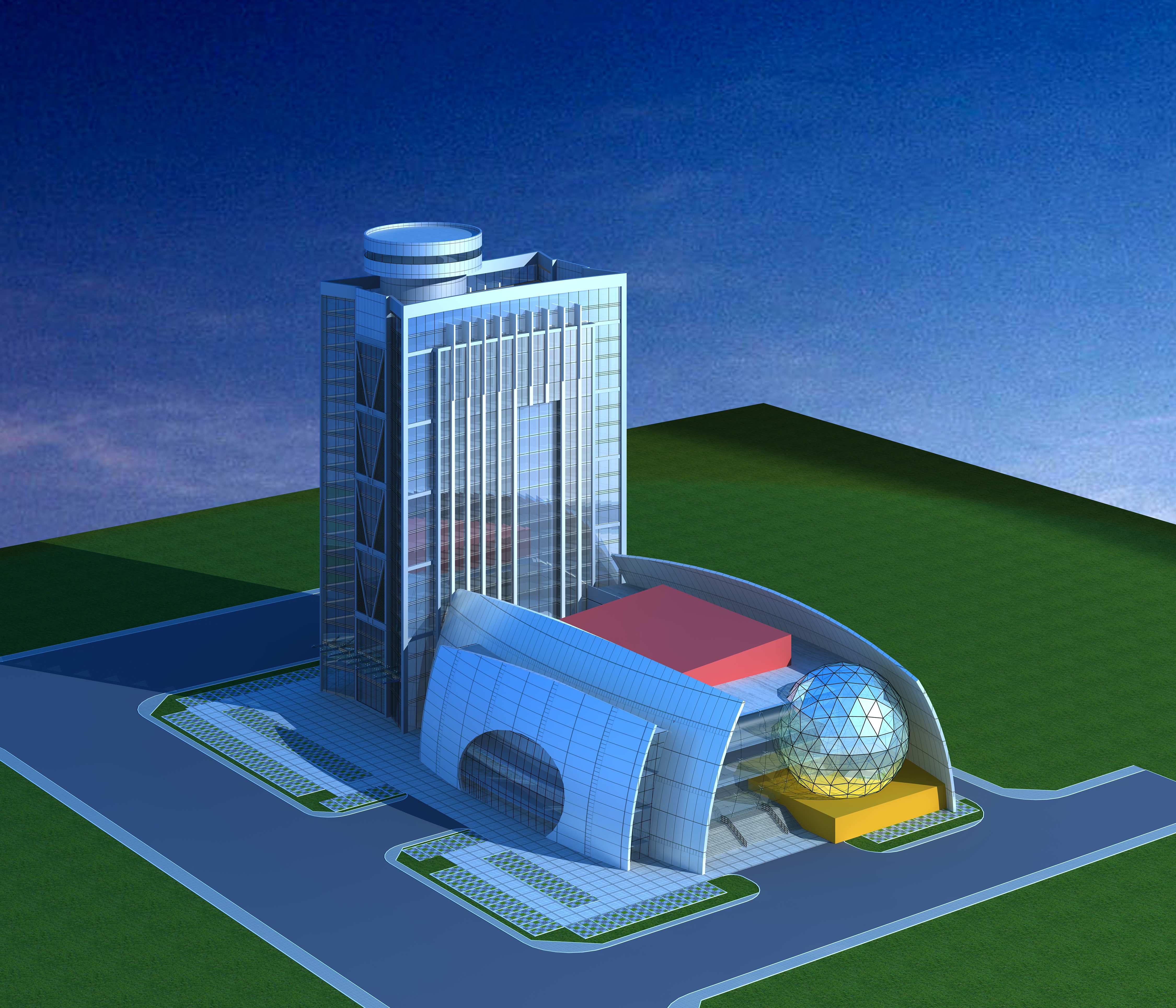 architecture 517 3d model 3ds max 145618