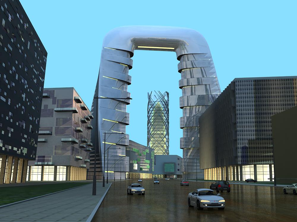 architecture 528 3d model max 146043