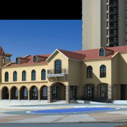 architecture 530 3d model max 146047