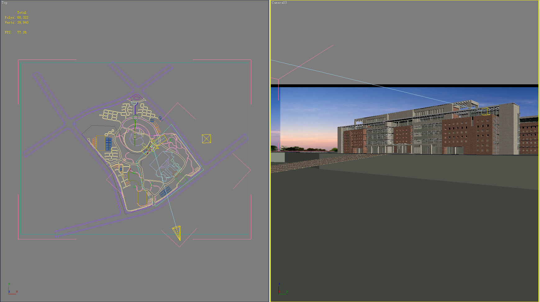 architecture 535 3d model 3ds max 146110