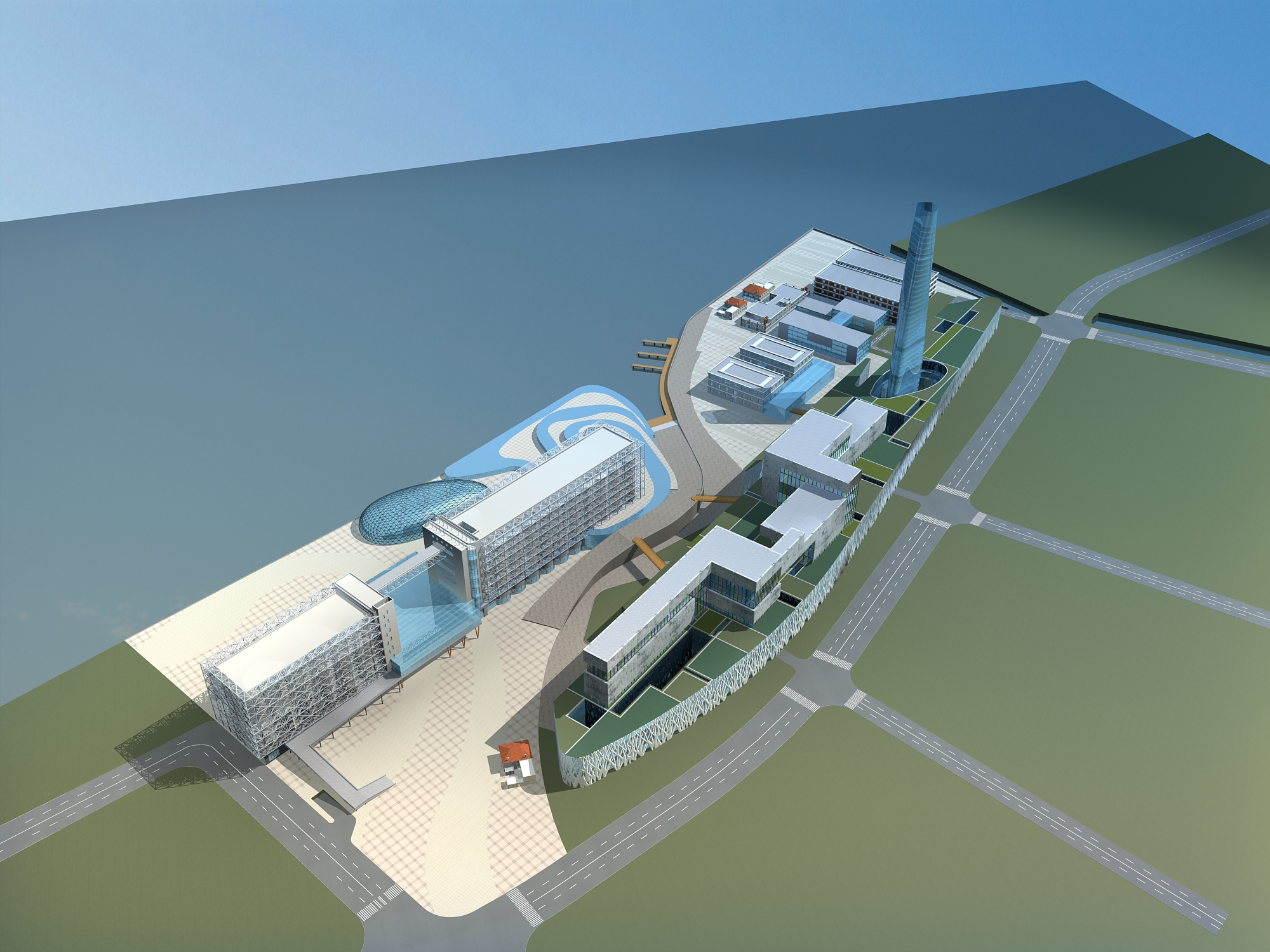 architecture 546 3d model 3ds max 146051