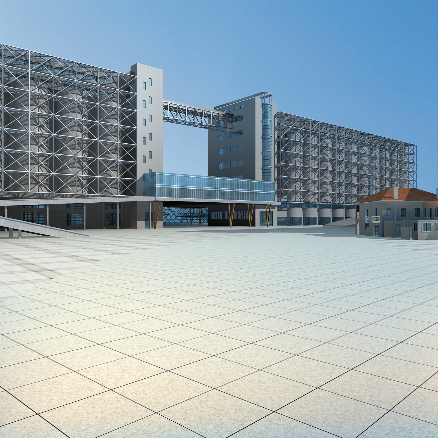 architecture 546 3d model 3ds max 146056