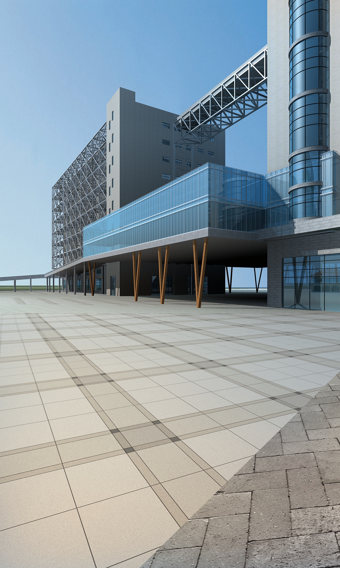 architecture 546 3d model 3ds max 146057