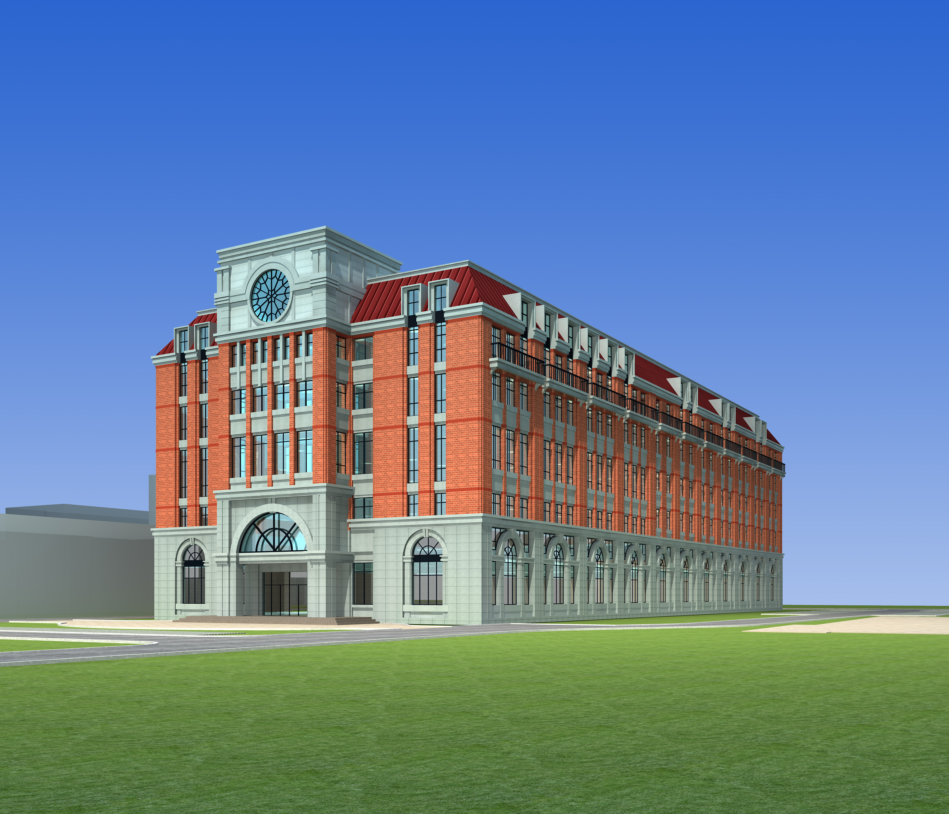 architecture 573 3d model max 146192