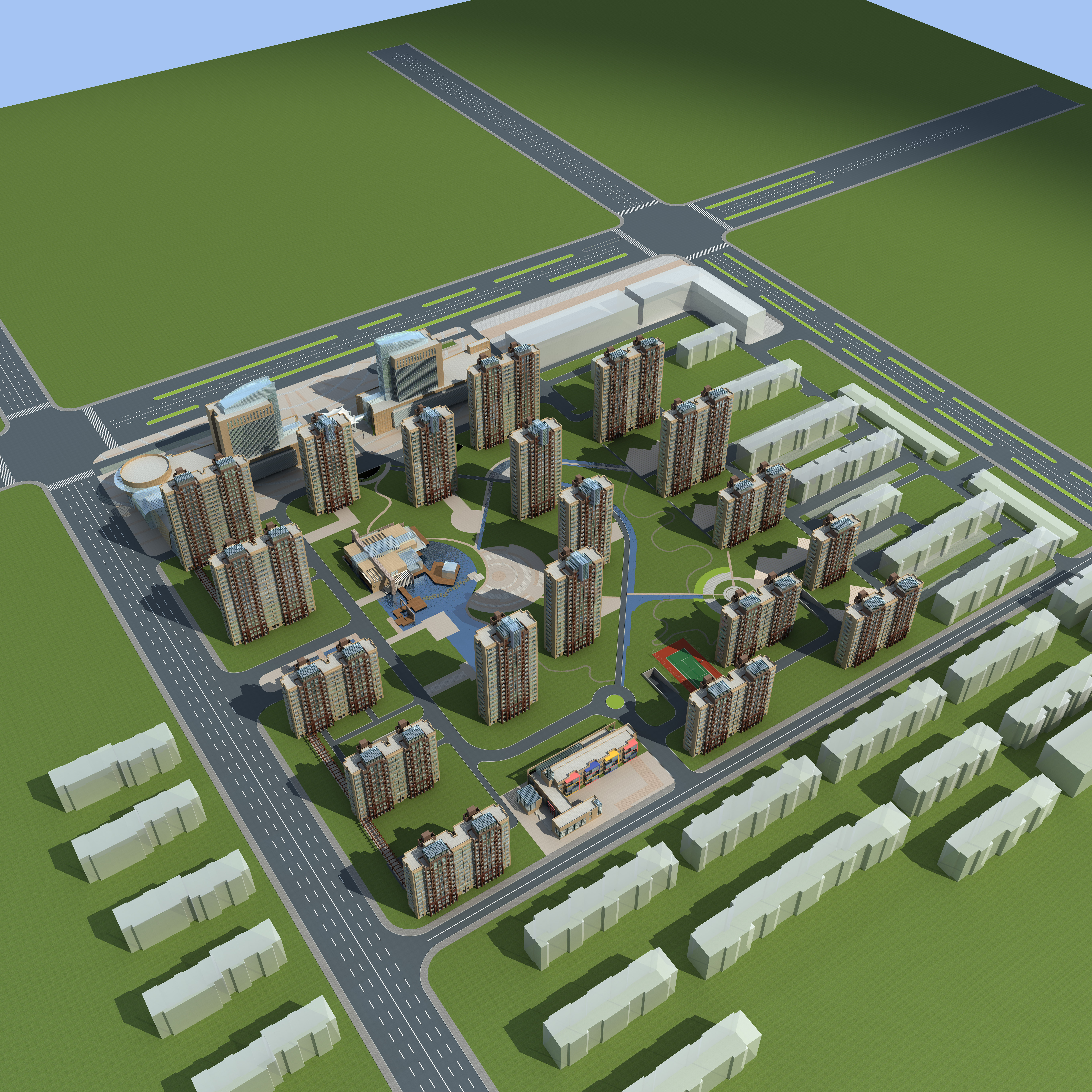 architecture 585 3d model 3ds max 146228