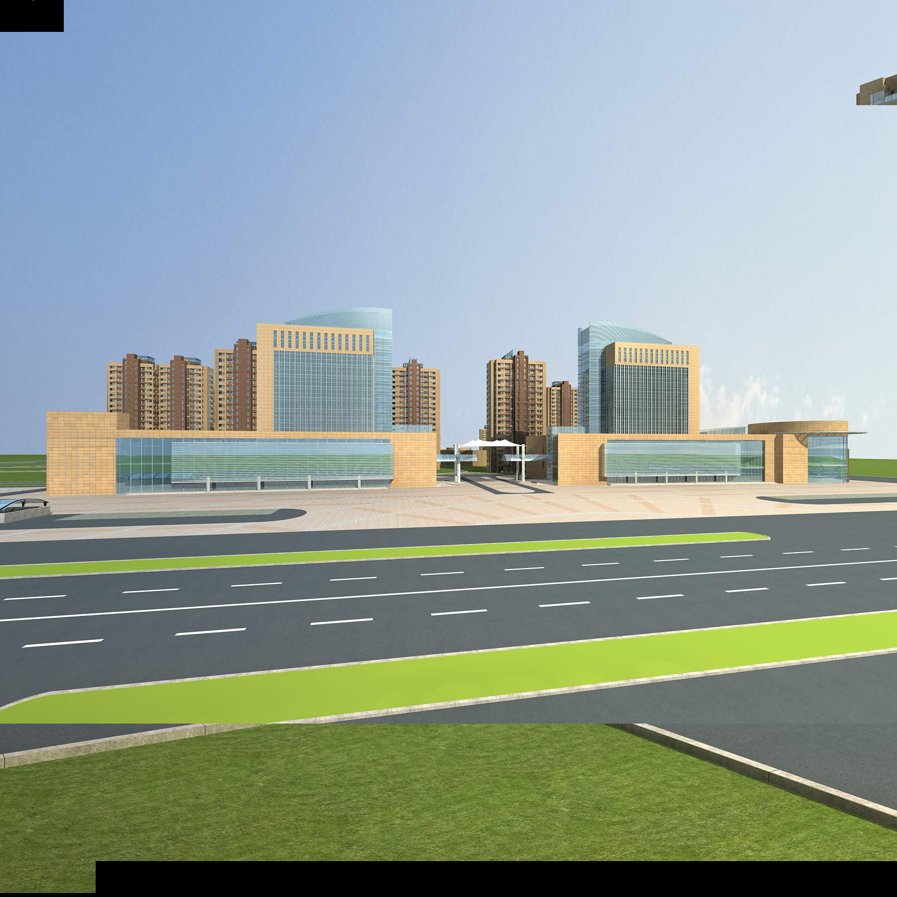 architecture 585 3d model 3ds max 146229