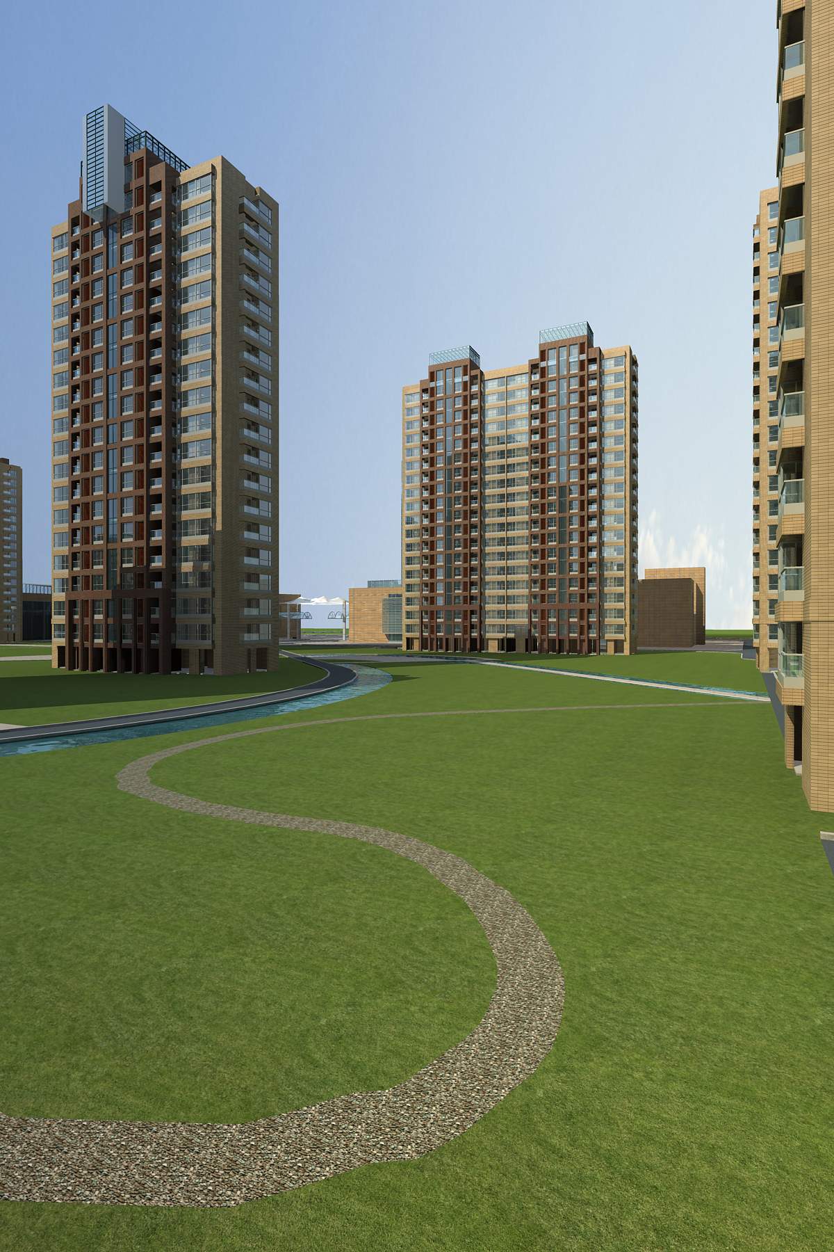 architecture 585 3d model 3ds max 146231