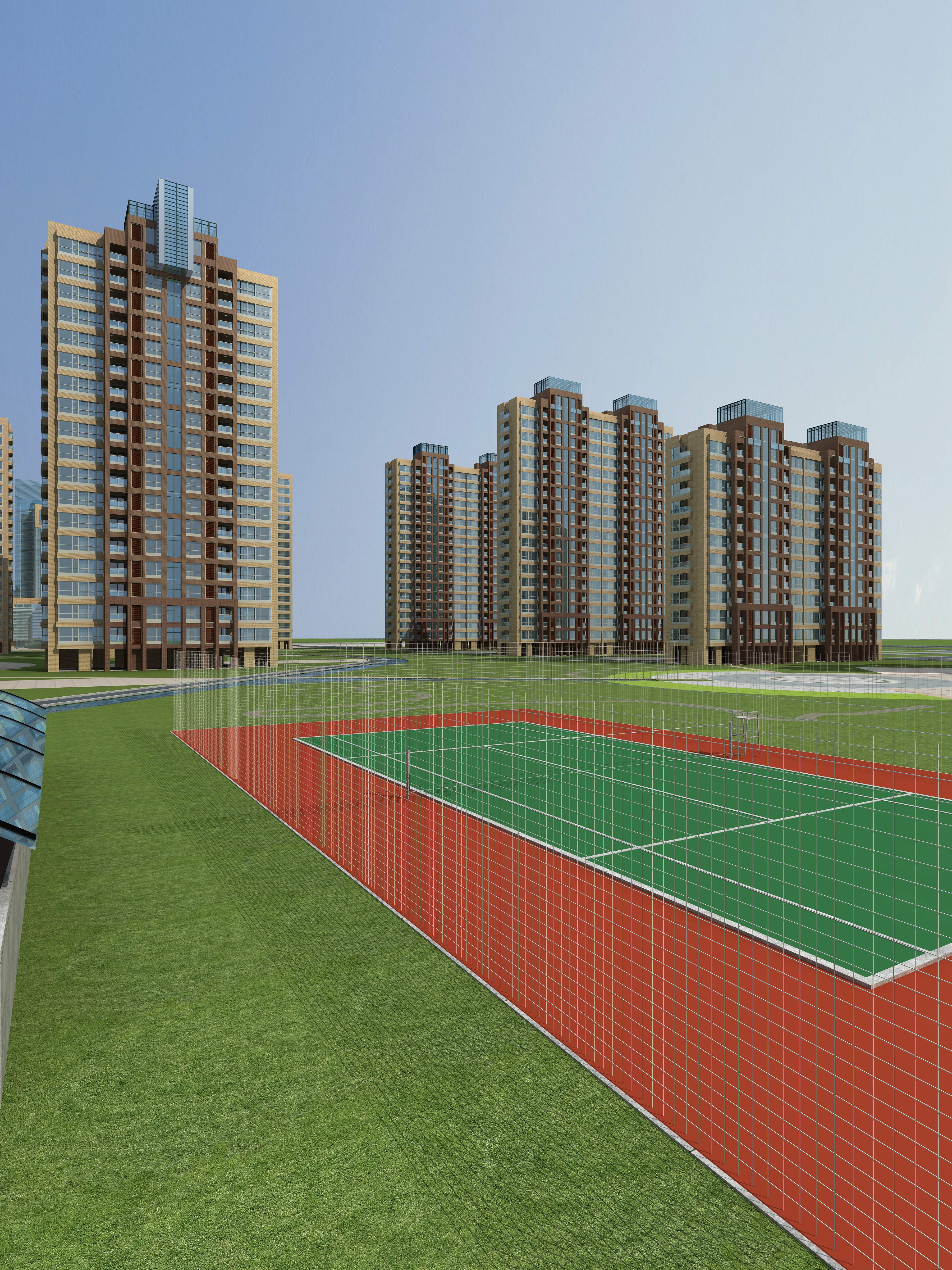 architecture 585 3d model 3ds max 146233