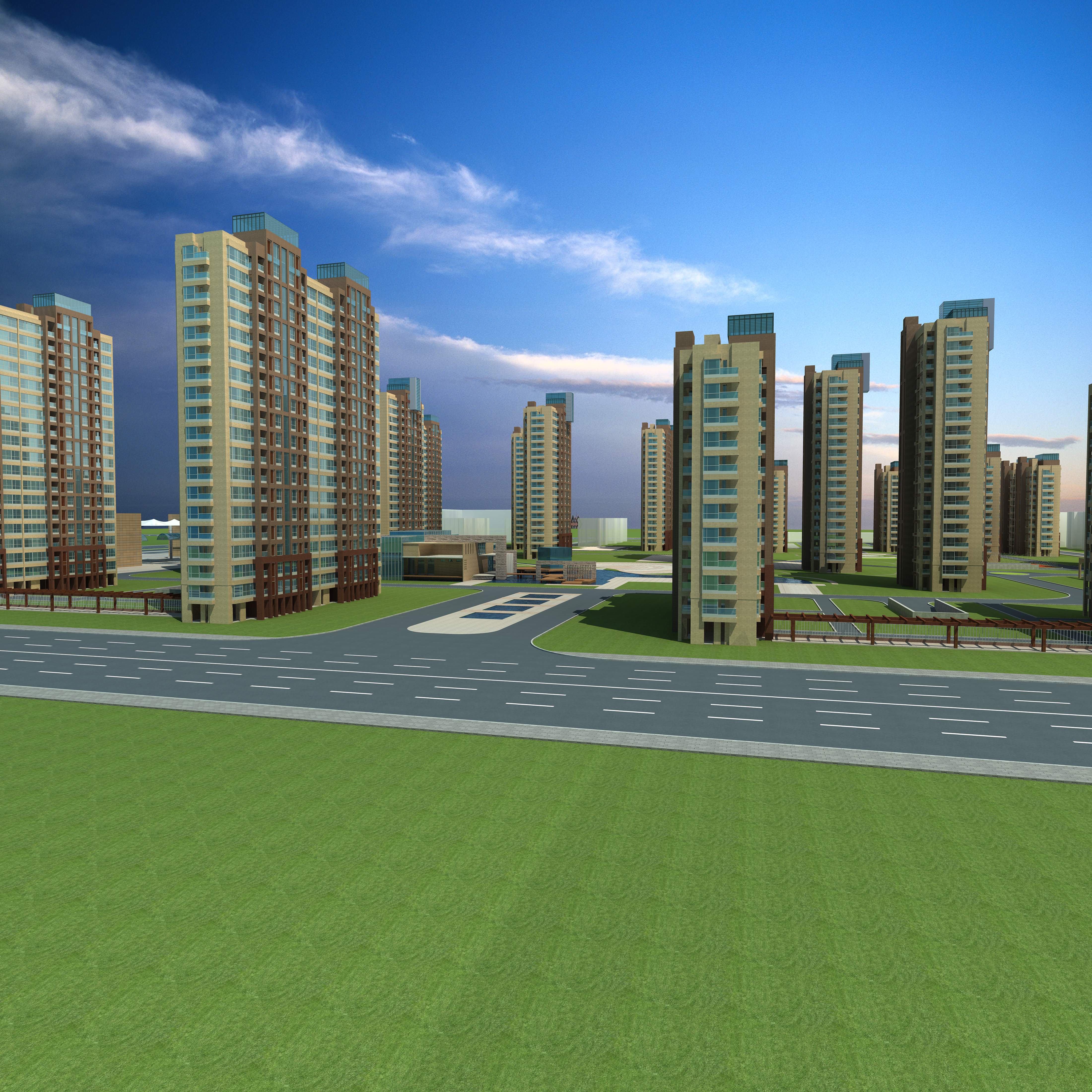 architecture 585 3d model 3ds max 146234