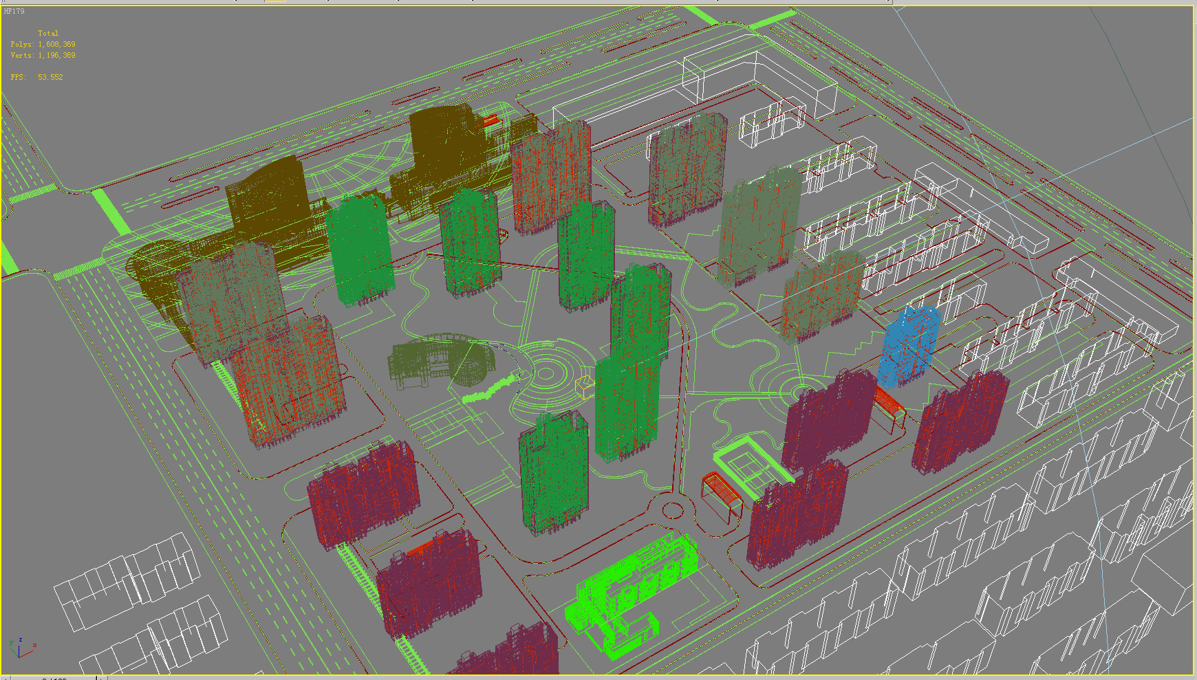 architecture 585 3d model 3ds max 146236