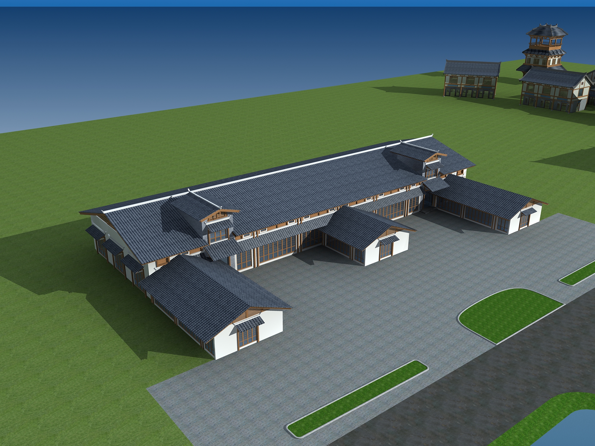 architecture 587 3d model 3ds max 146239