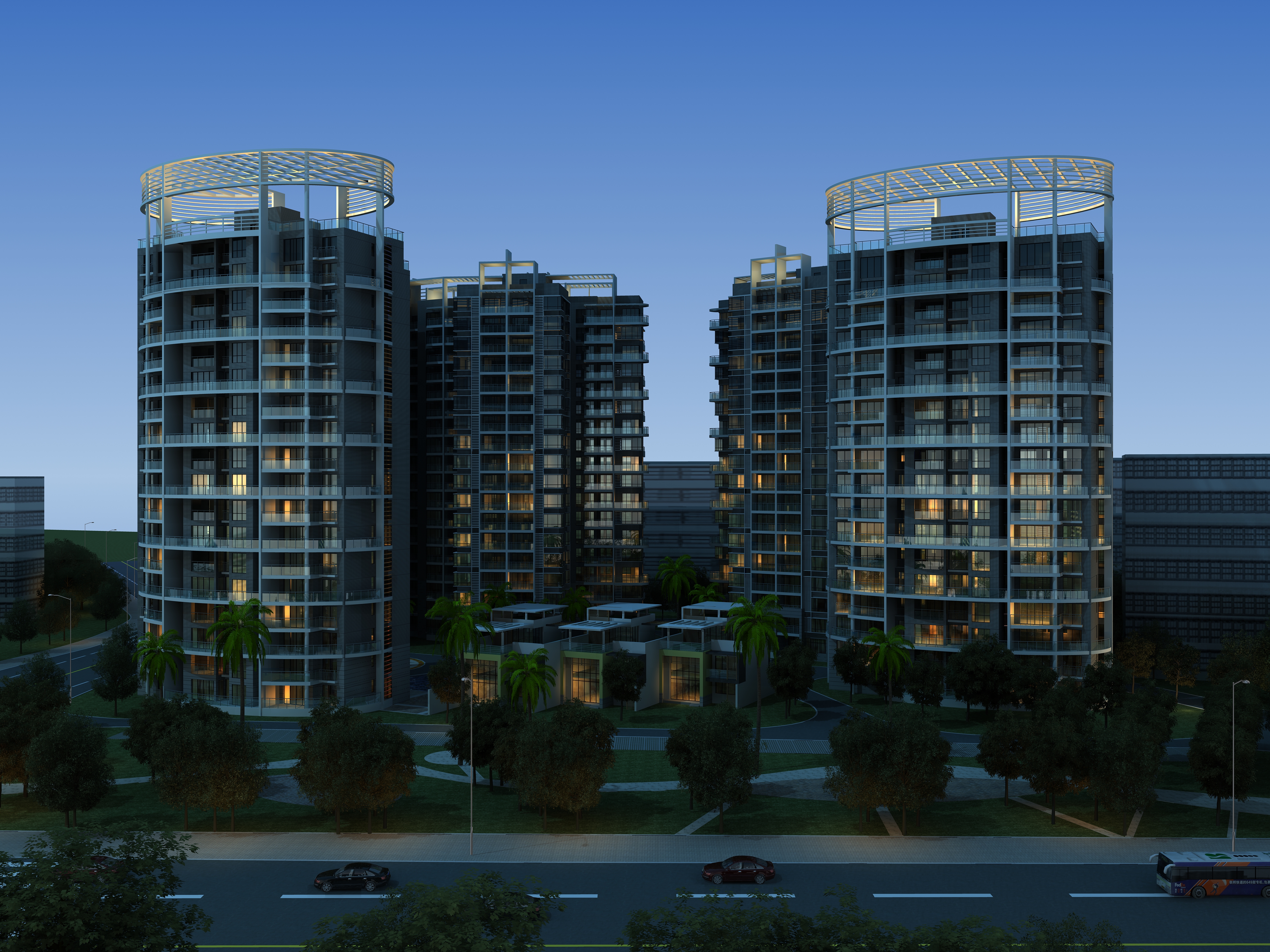 architecture 590 3d model 3ds max 146246