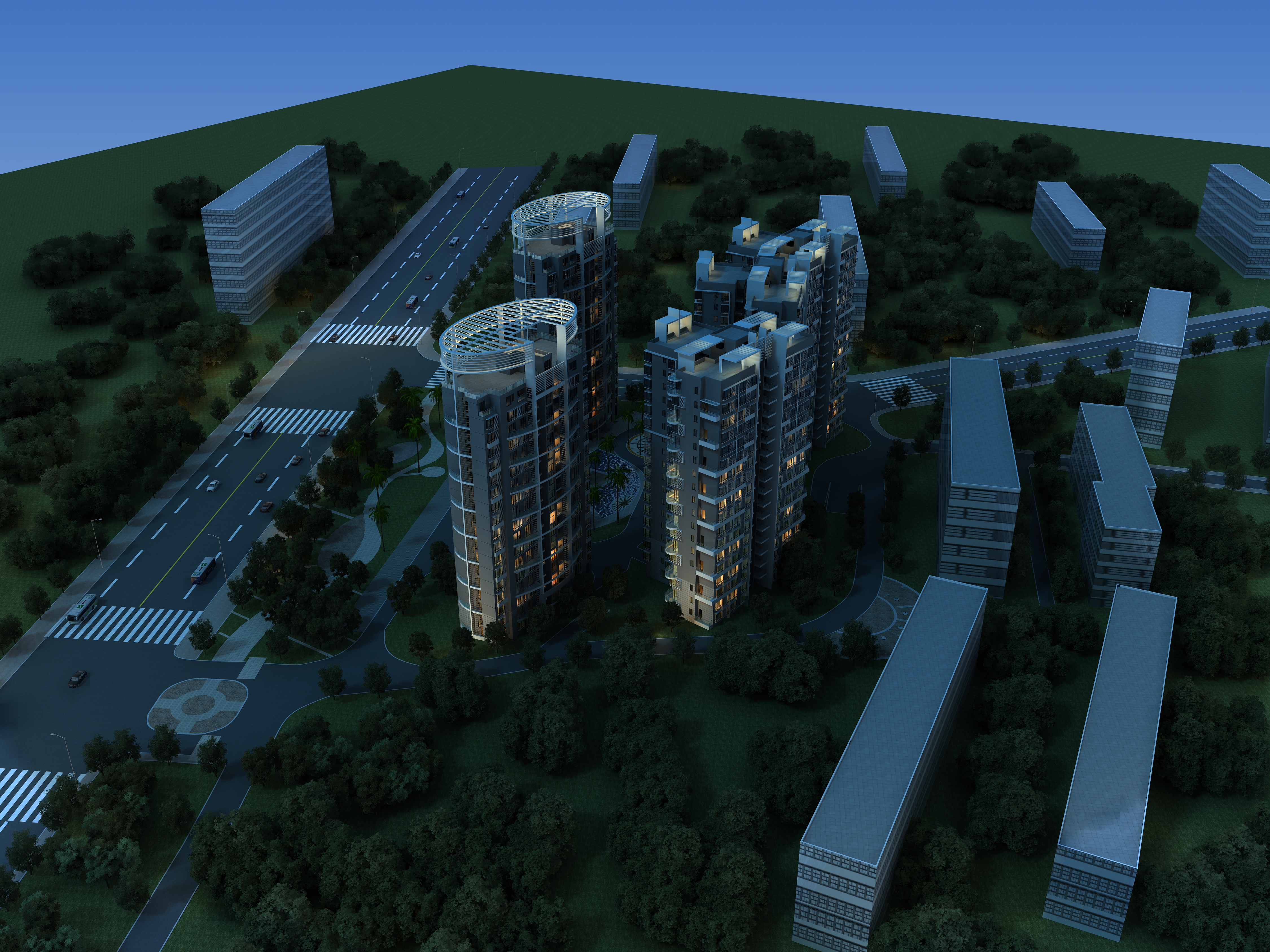 architecture 590 3d model 3ds max 146247