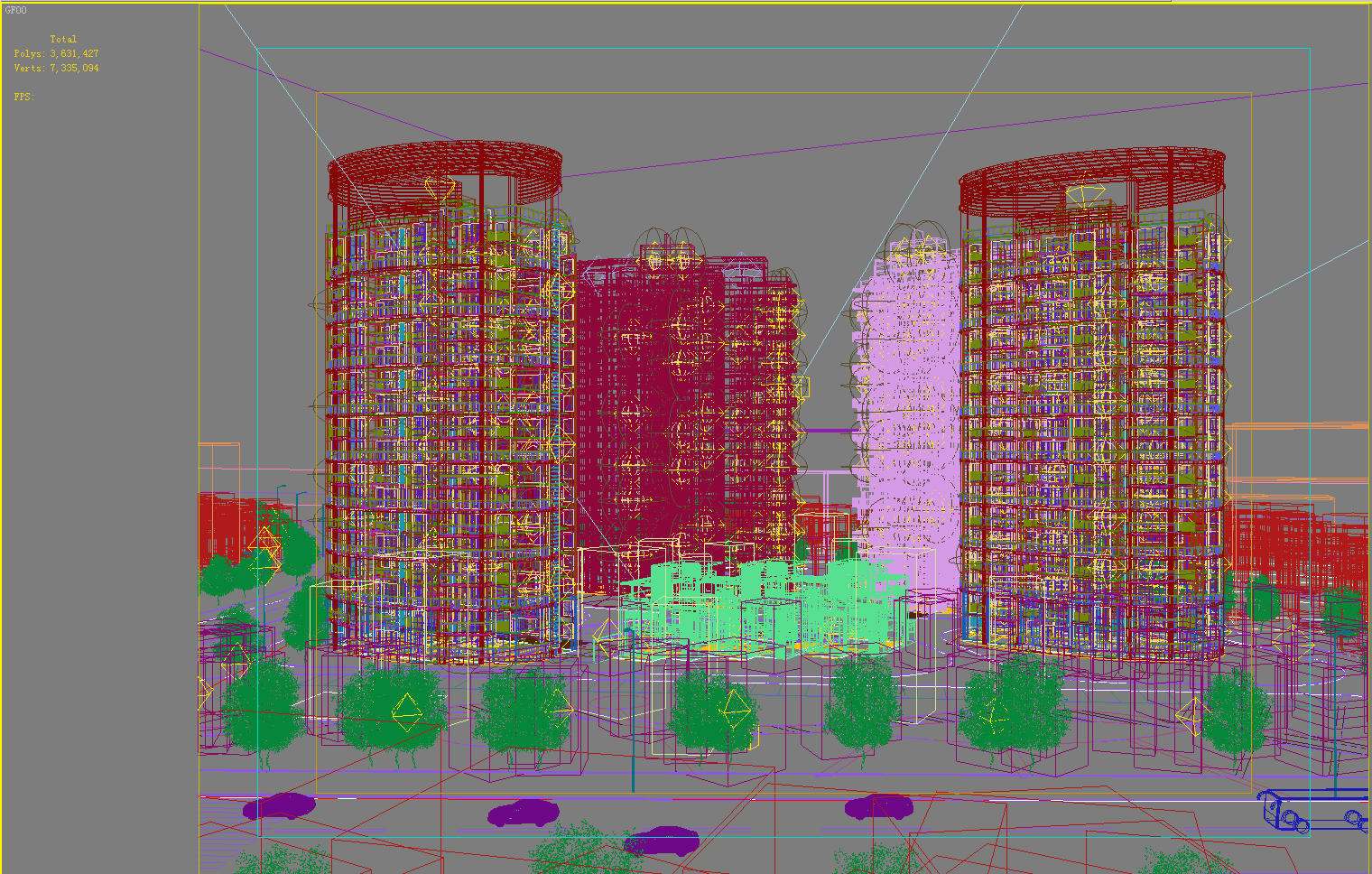 architecture 590 3d model 3ds max 146248